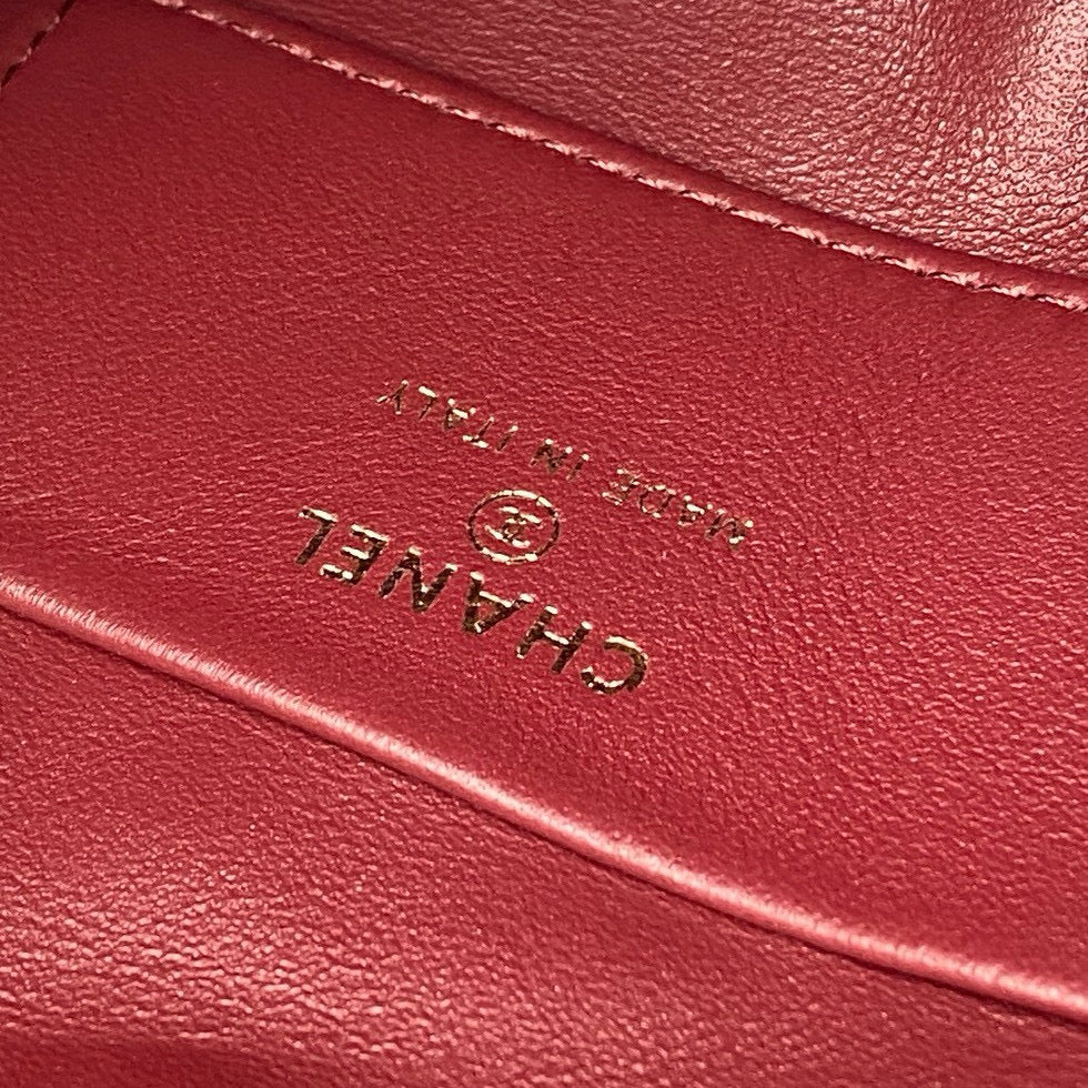 Clutch With Leather Strap