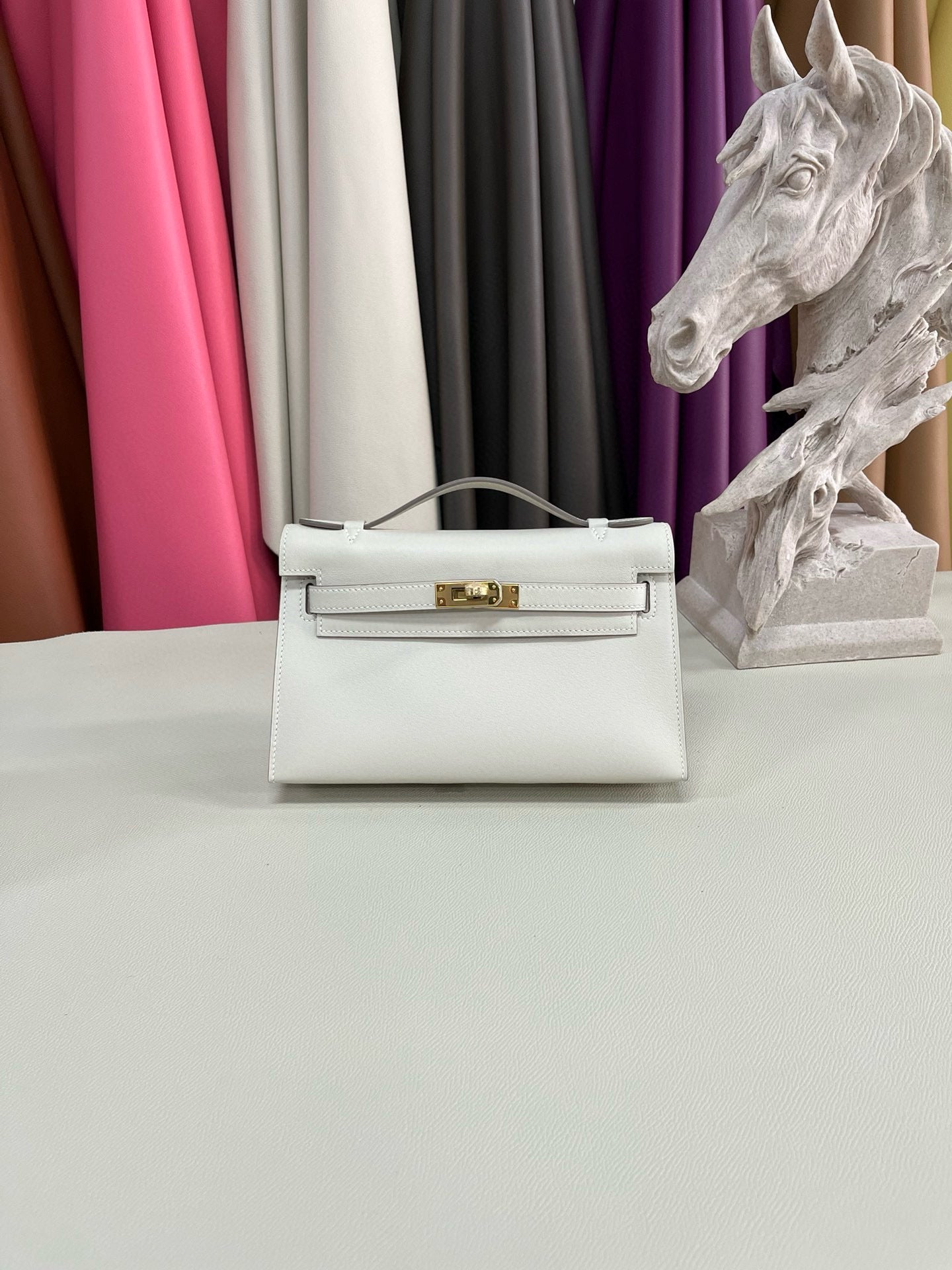 Hermes Kelly Pochette Swift