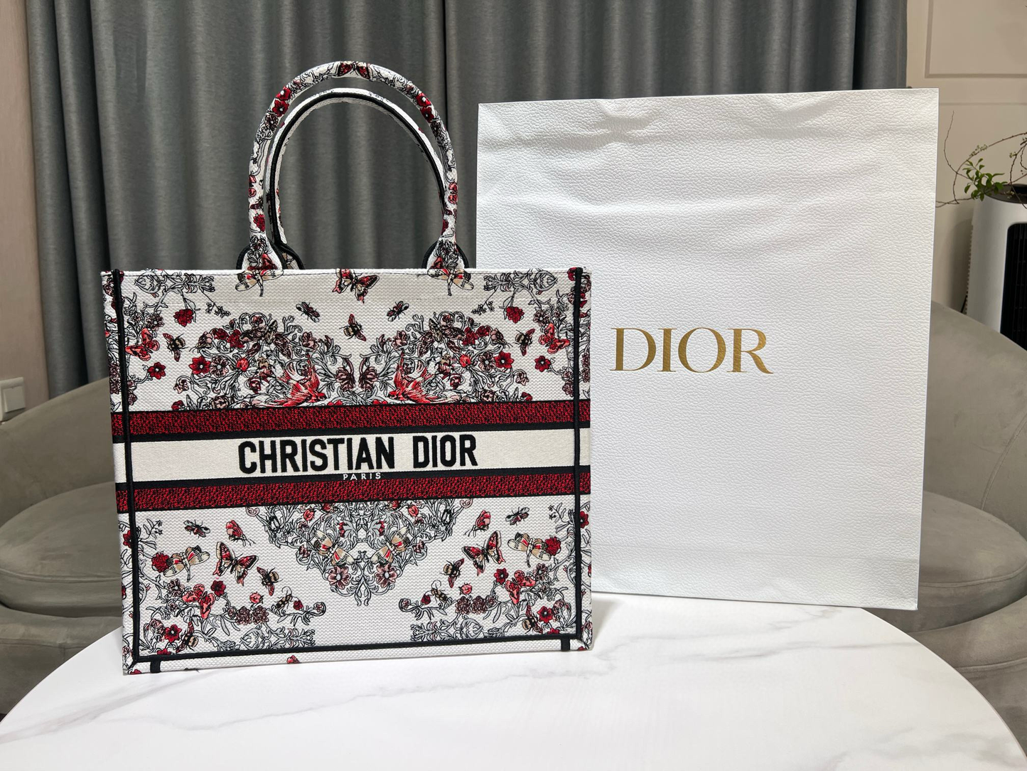 Christian Dior Large Book Tote