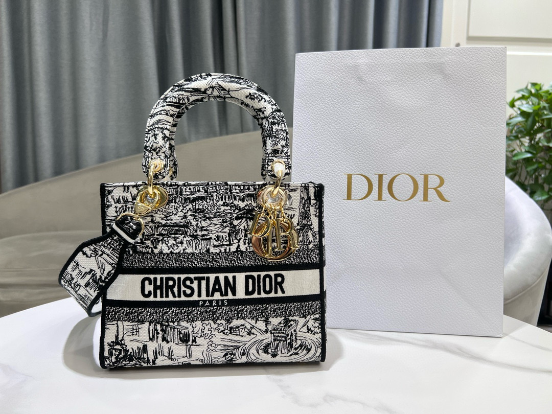 Christian Dior Medium Lady D-Lite Bag