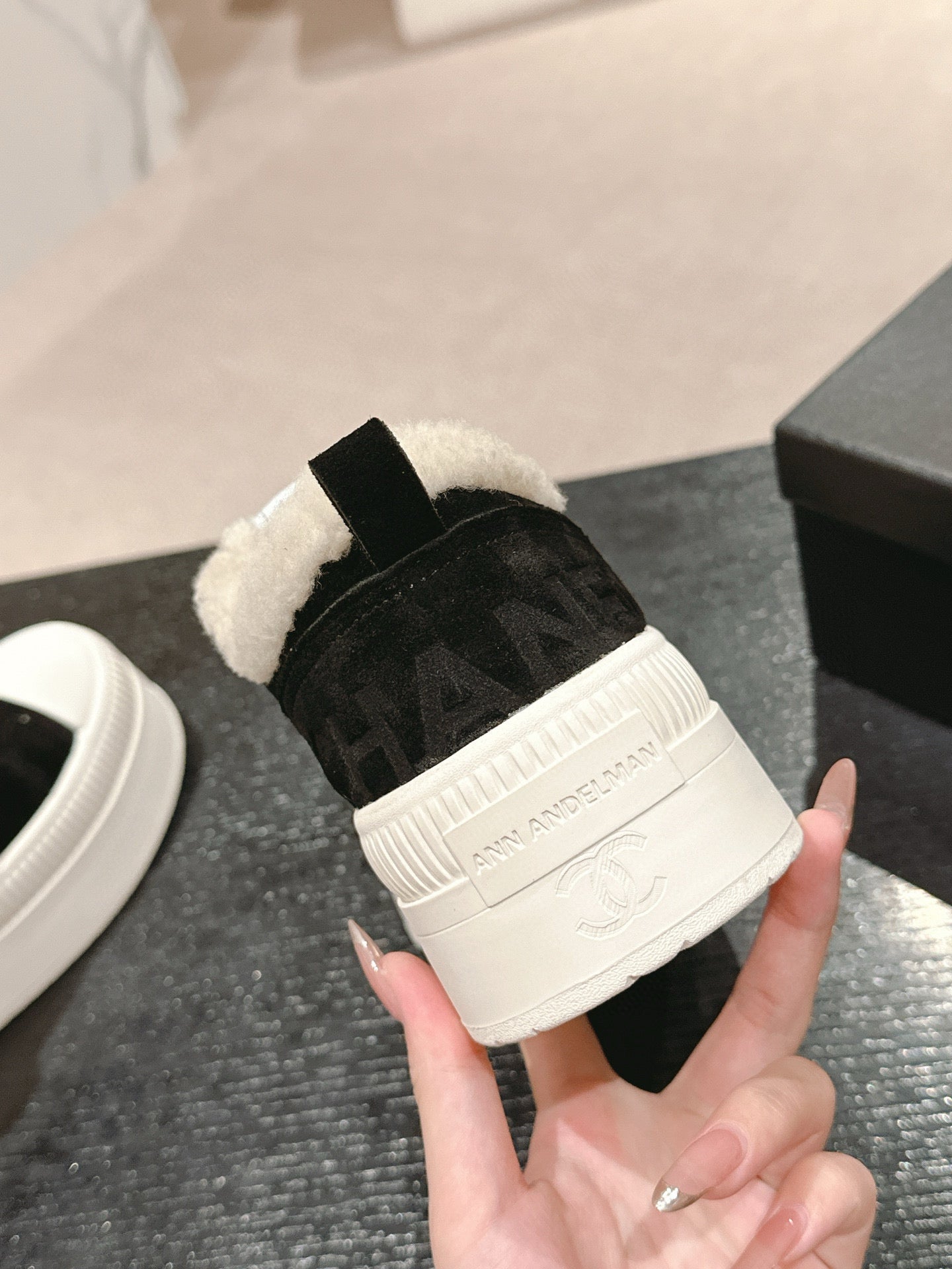 Chanel Sneaker Fur