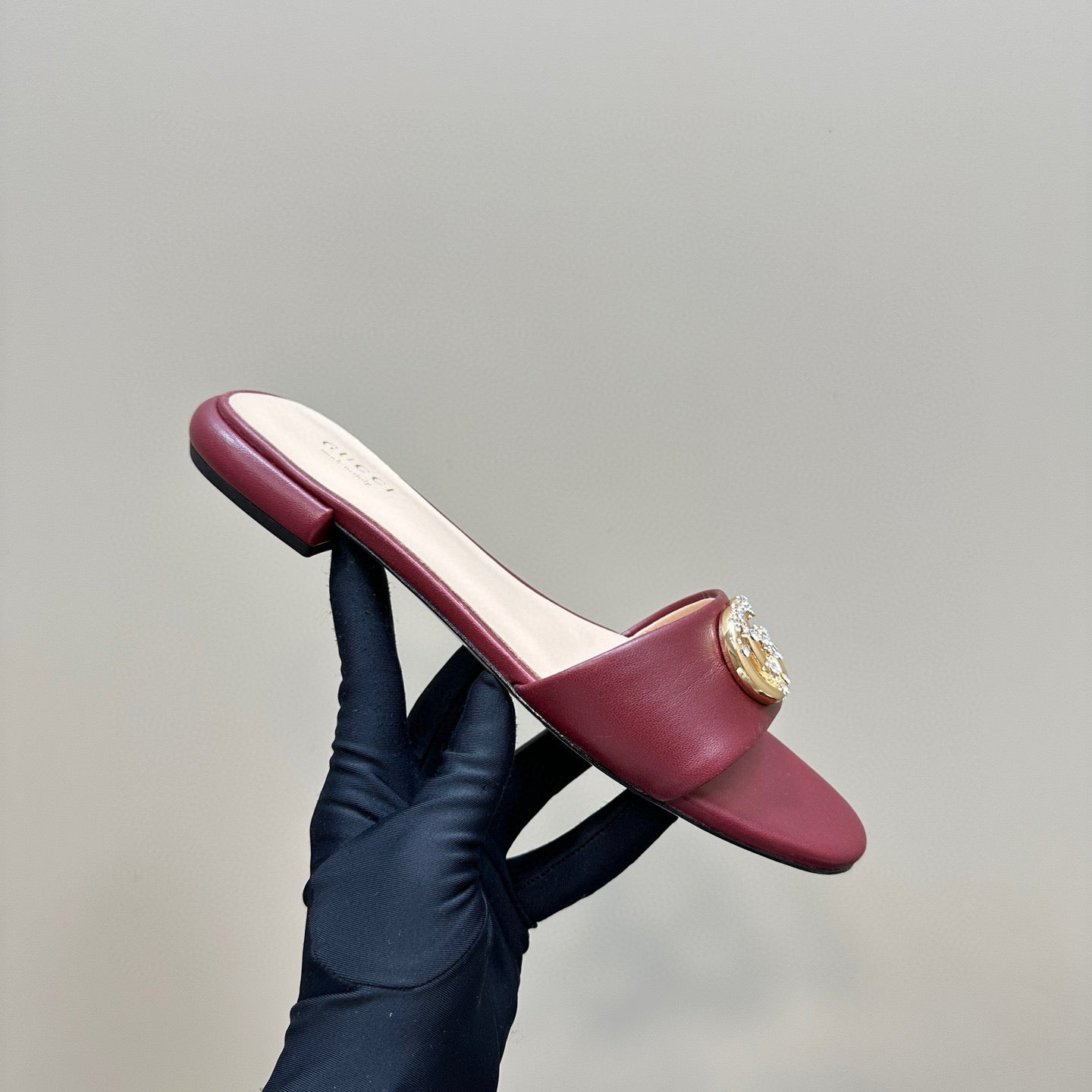 Gucci Gg Pearl Slipper