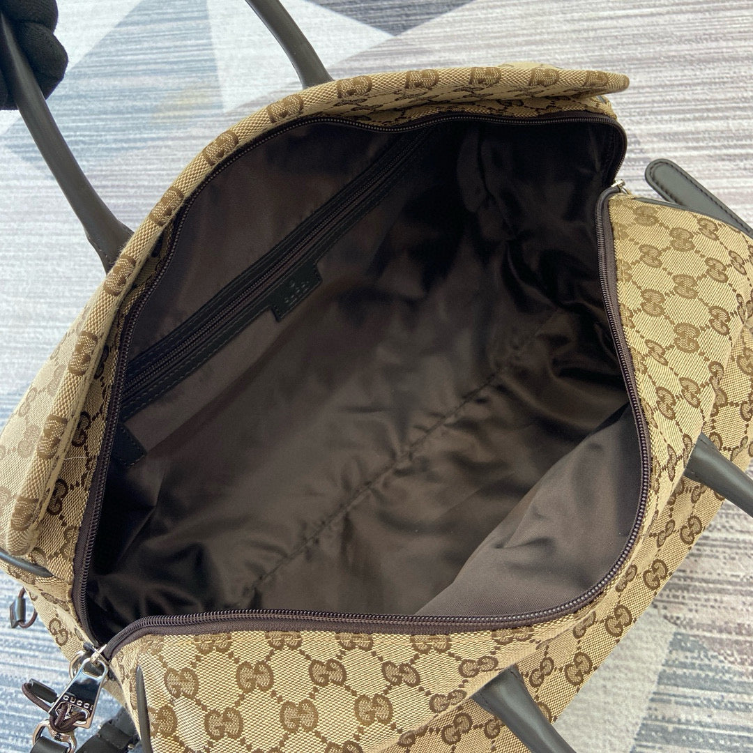 Gucci Gg Canvas Small Duffle Bag