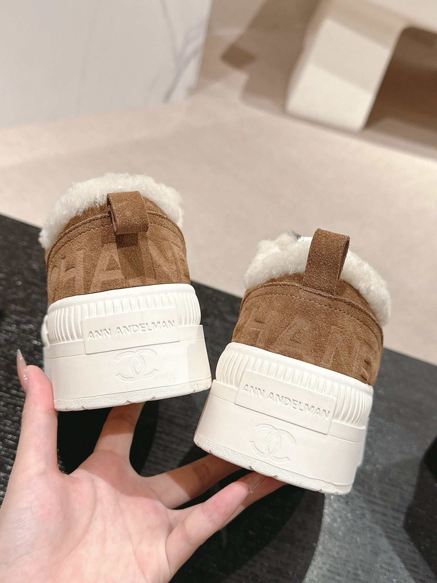 Chanel Sneaker Fur