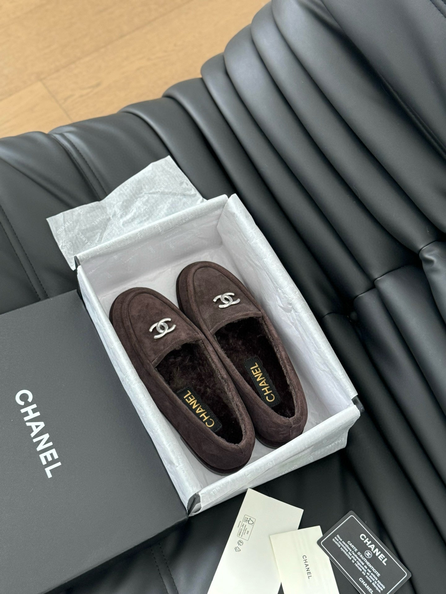 Chanel Suede Loafer