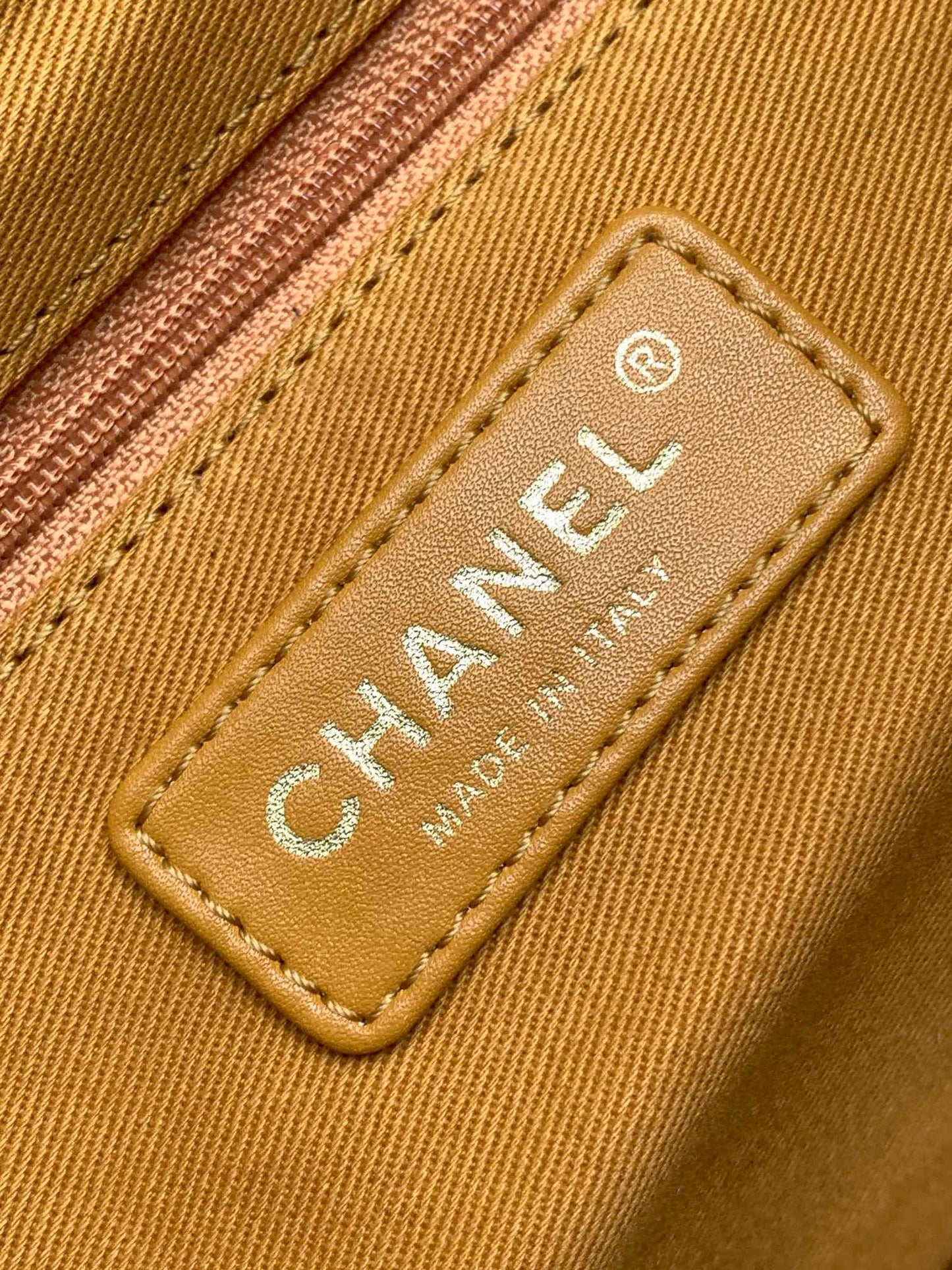 Chanel Vintage Suede Leather