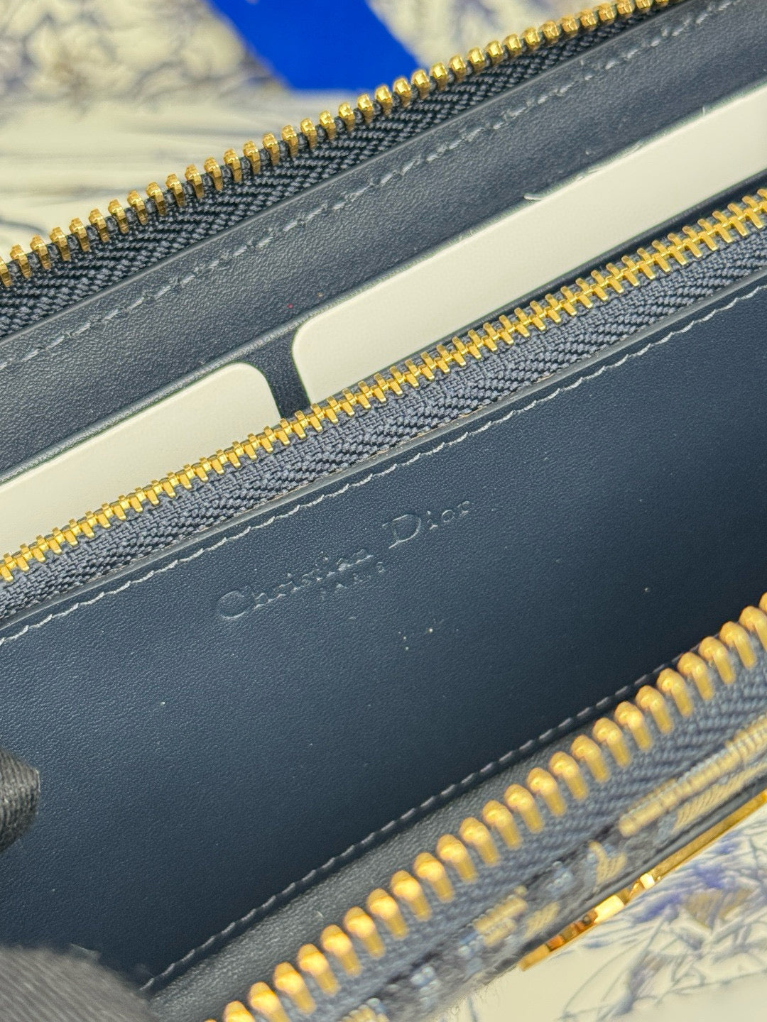 Christian Dior Voyageur Slim Wallet