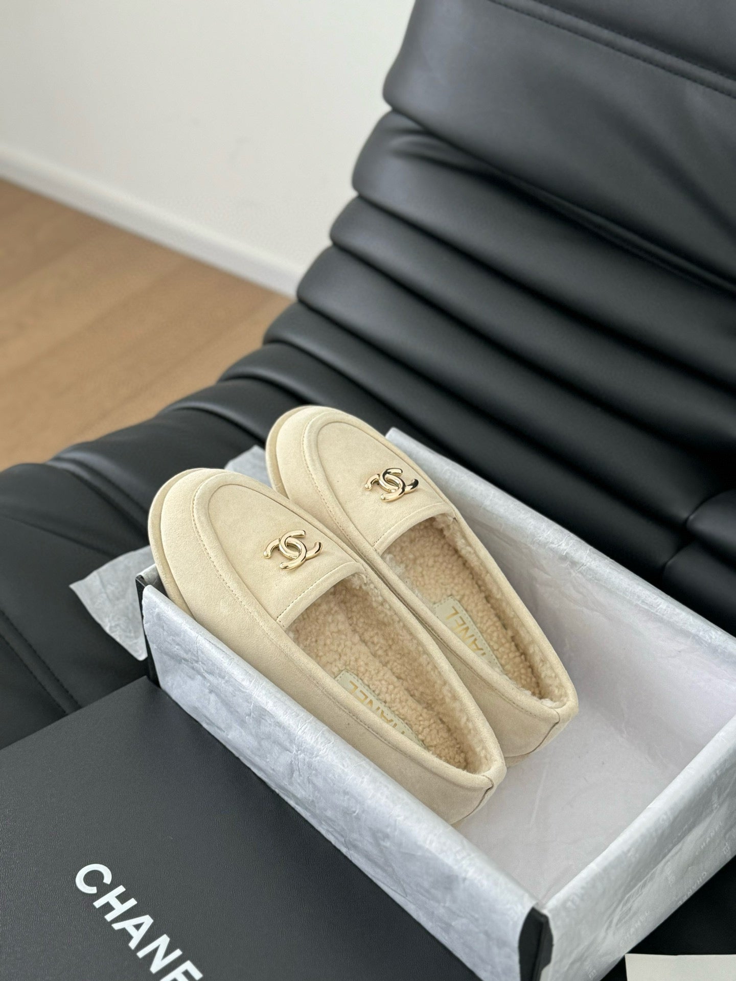 Chanel Suede Loafer