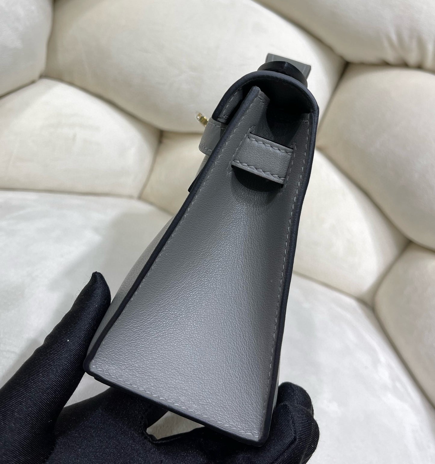 Hermes Kelly Pochette Swift