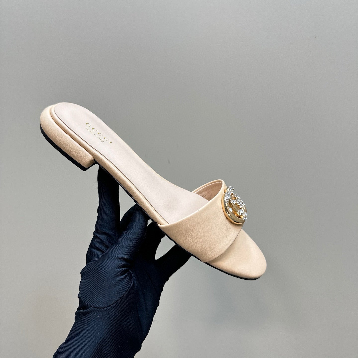 Gucci Gg Pearl Slipper