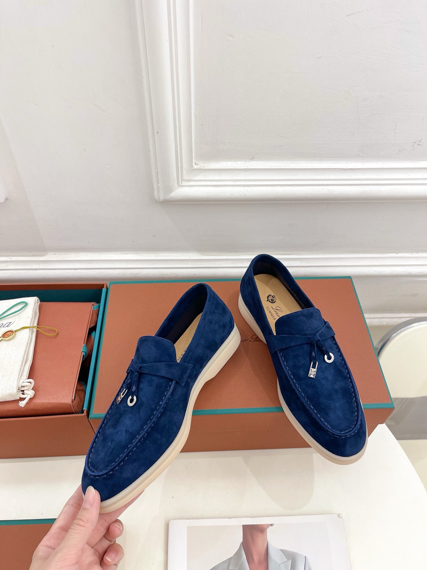 Loro Piana Summer Charms Walk Loafer