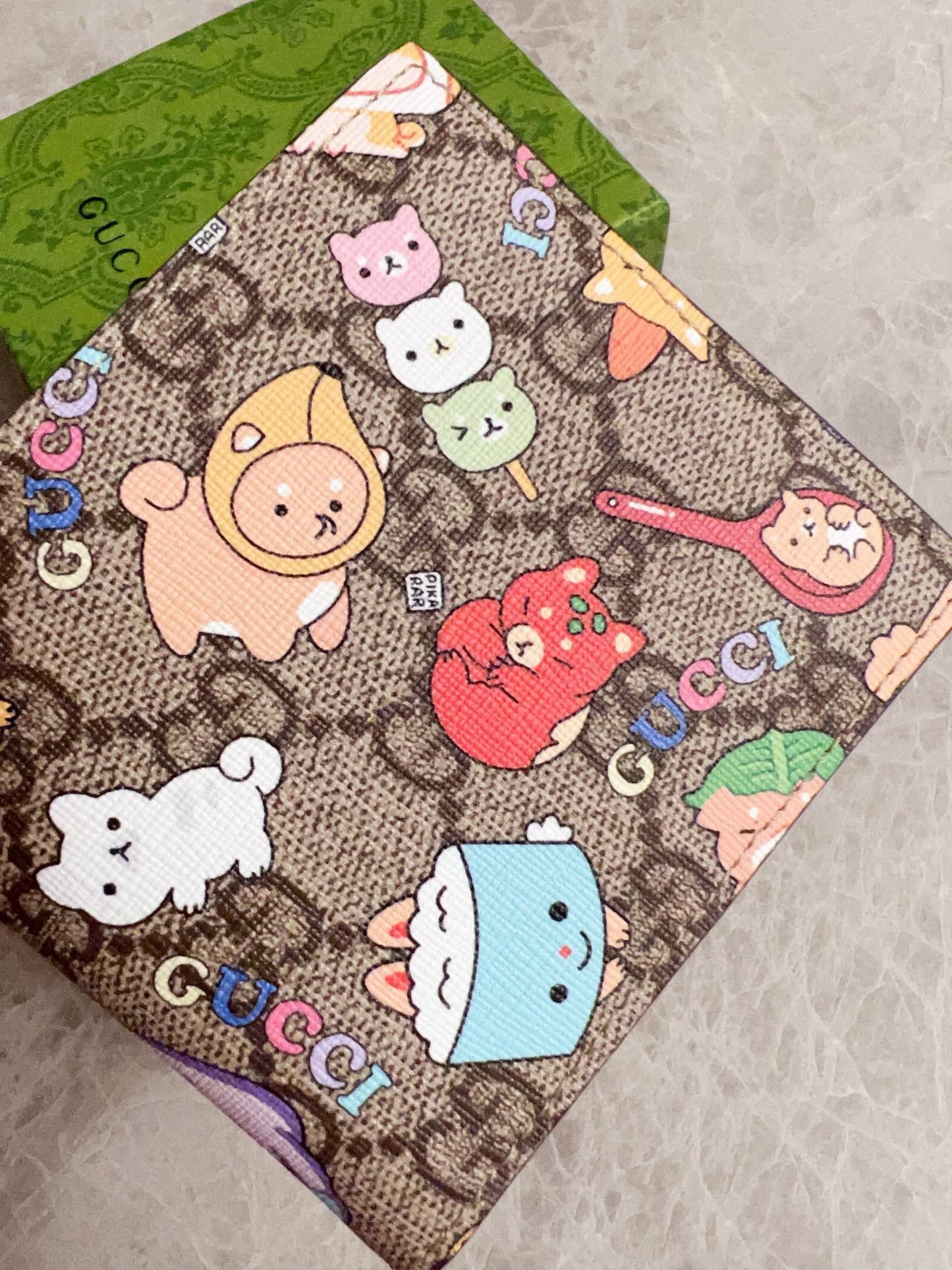 Gucci Animal Print Wallet