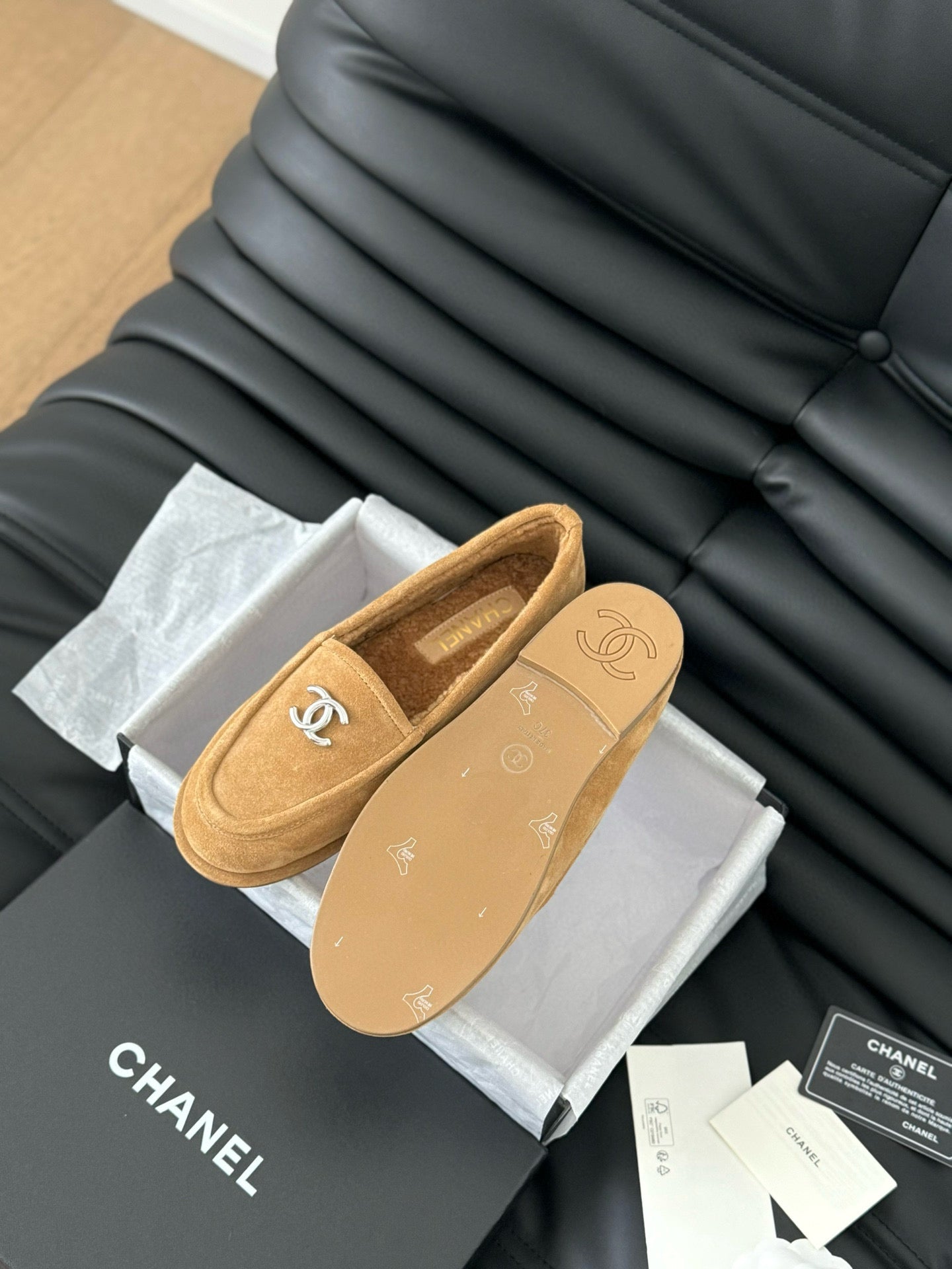 Chanel Suede Loafer