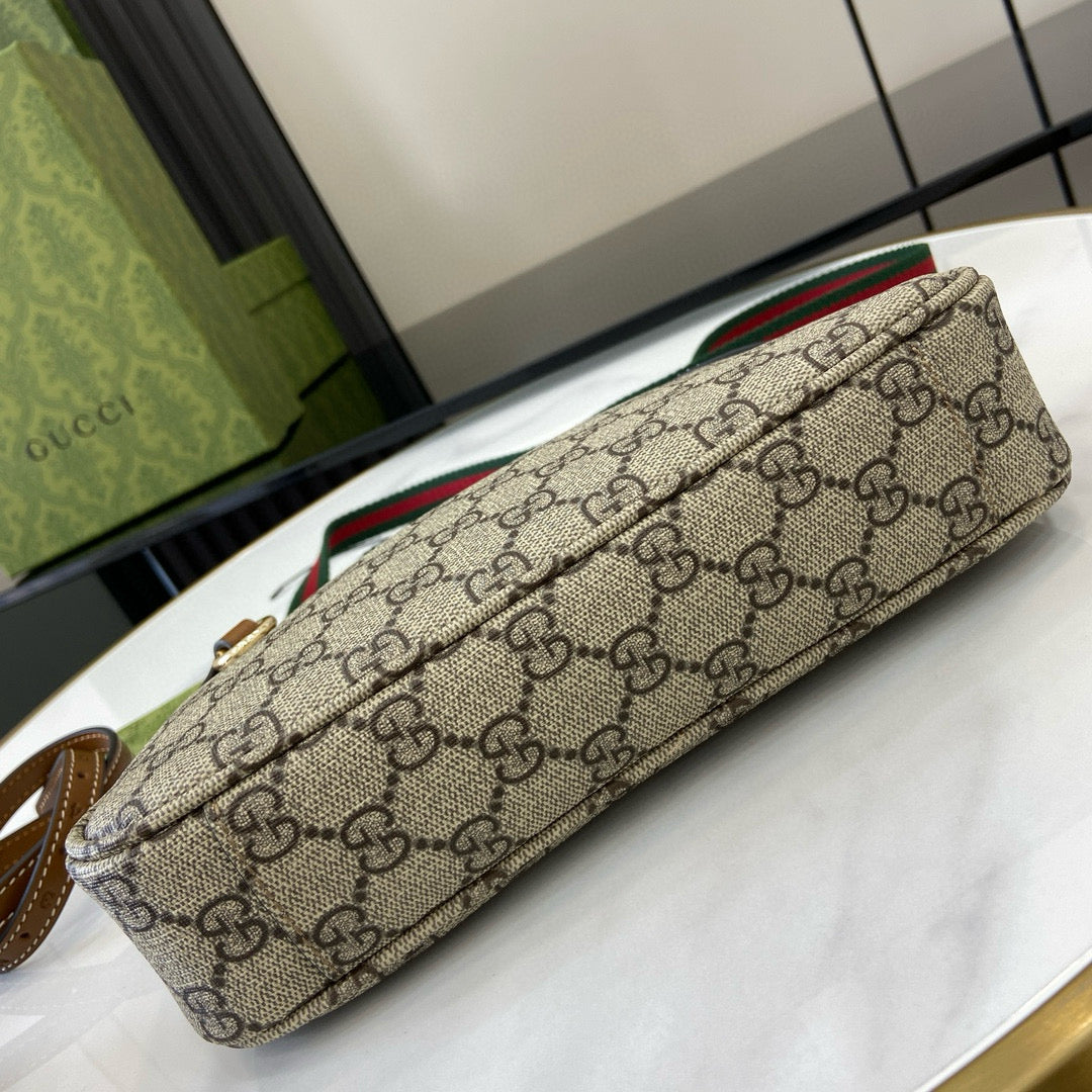 Gucci GG Emblem Small Shoulder Bag