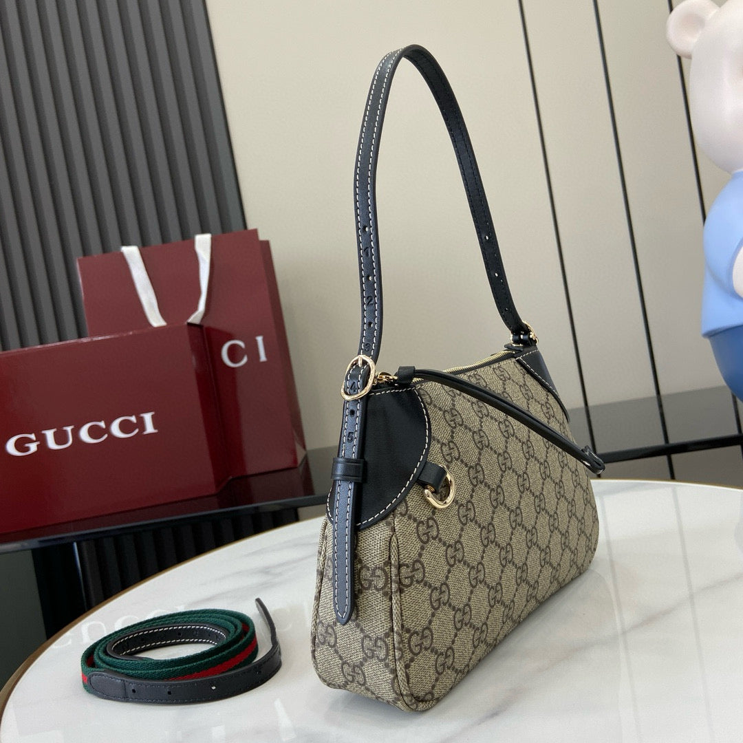 Gucci GG Emblem Small Shoulder Bag
