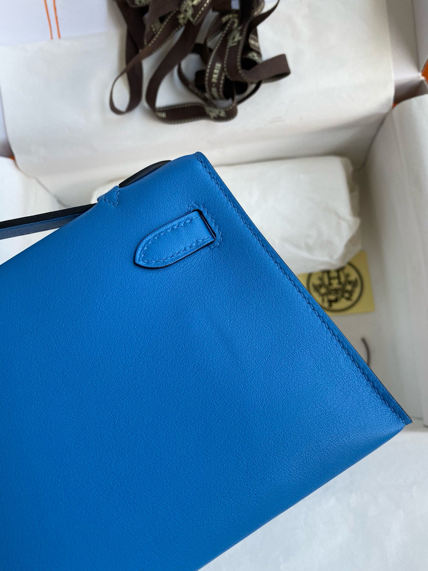 Hermes Kelly Pochette Swift