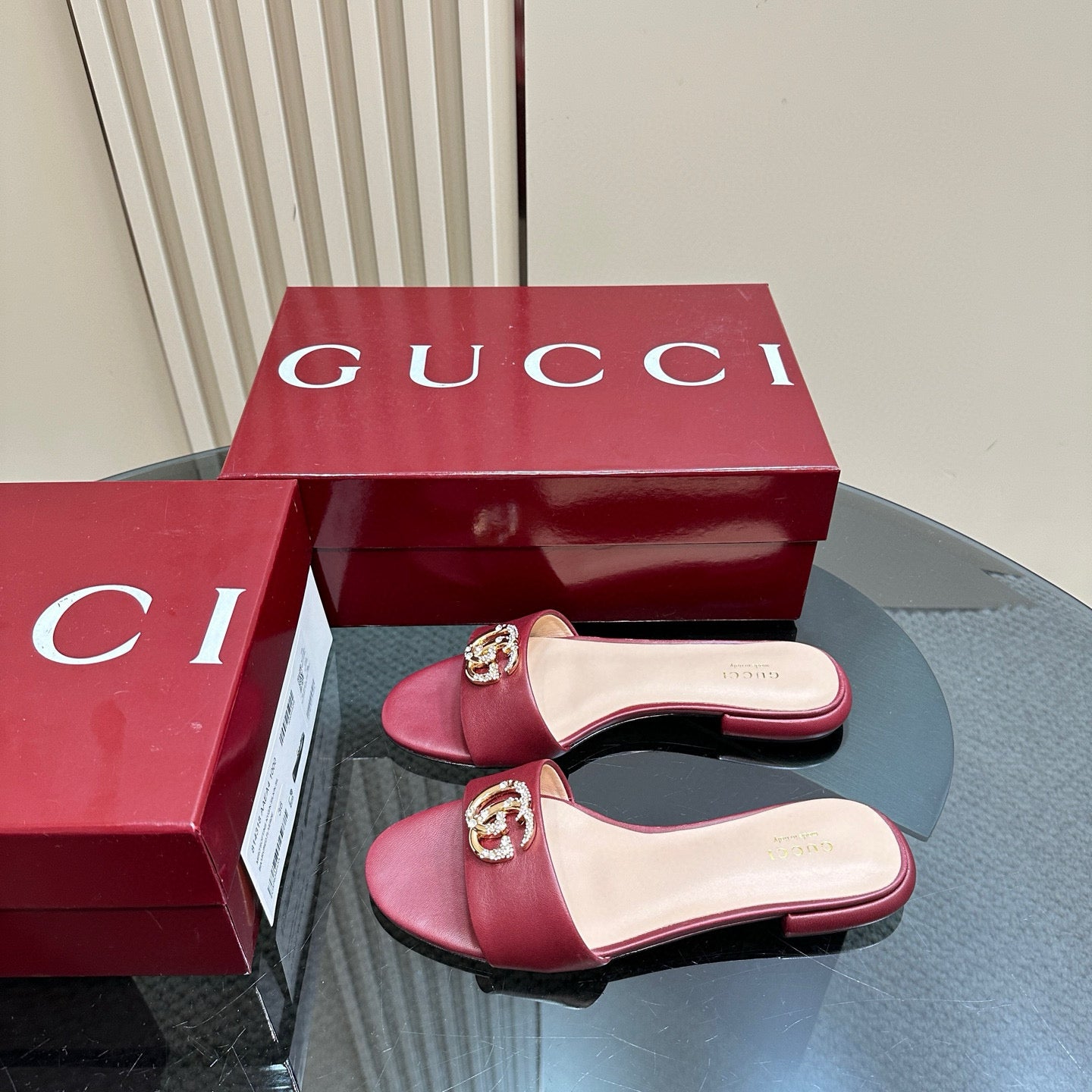 Gucci Gg Pearl Slipper