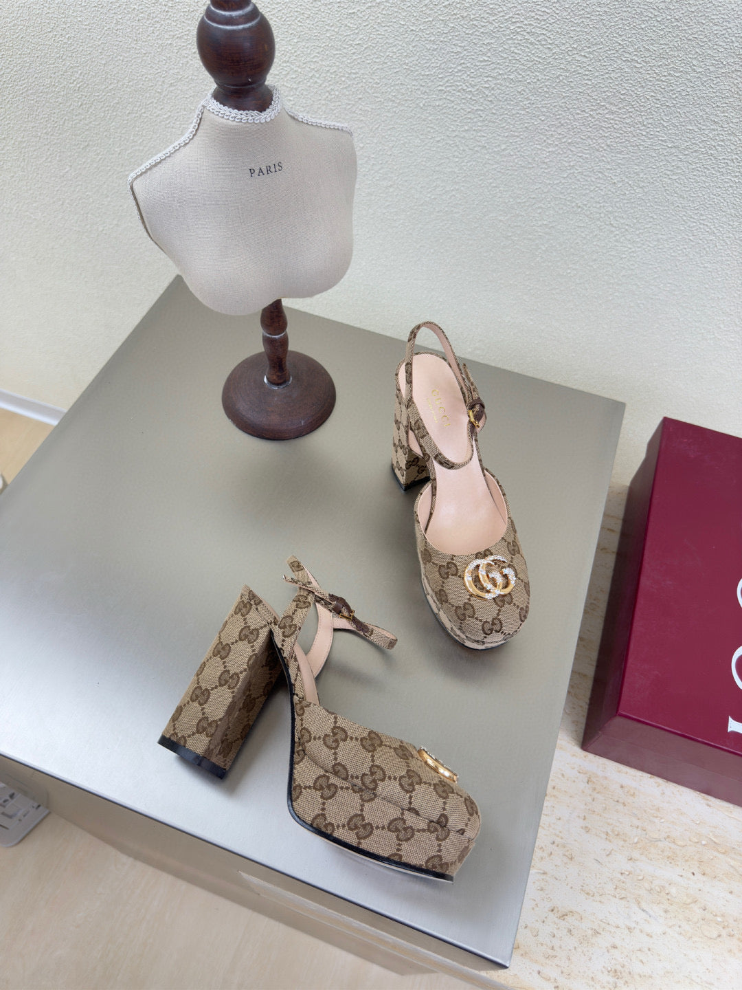 Gucci Gg Logo Platform