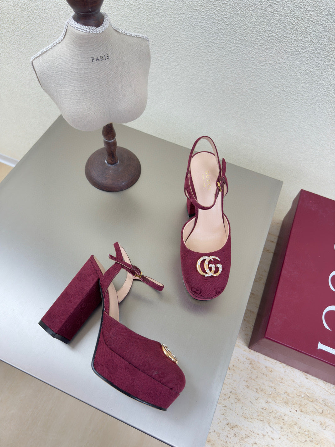 Gucci Gg Logo Platform