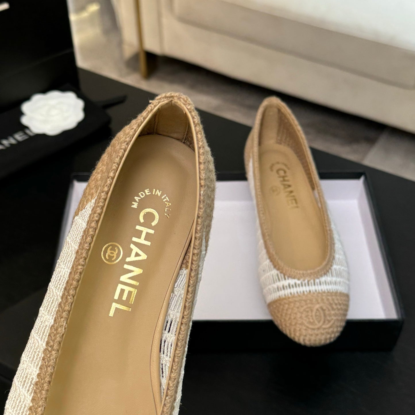 Ballet Flats Wicker