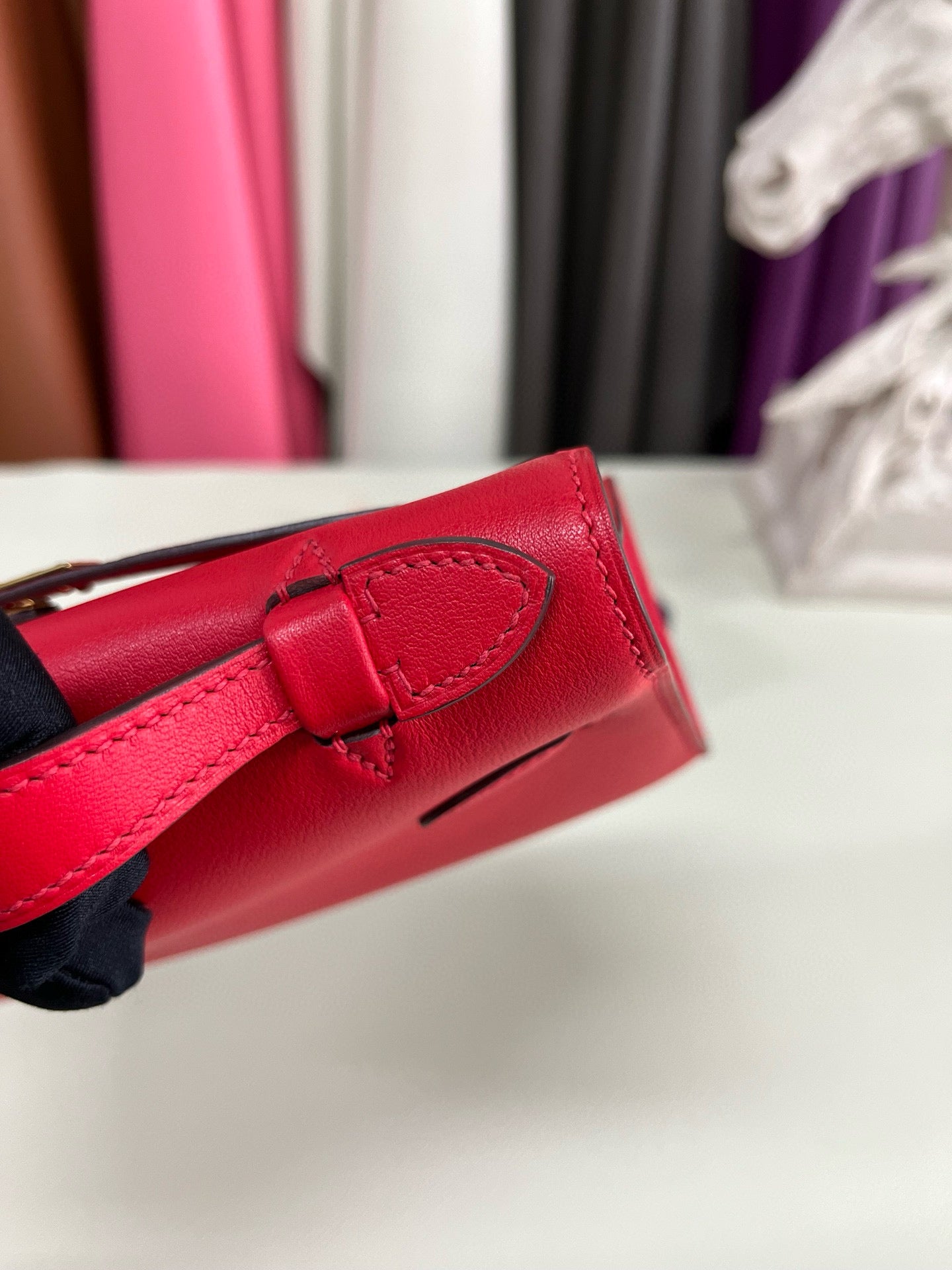 Hermes Kelly Pochette Swift