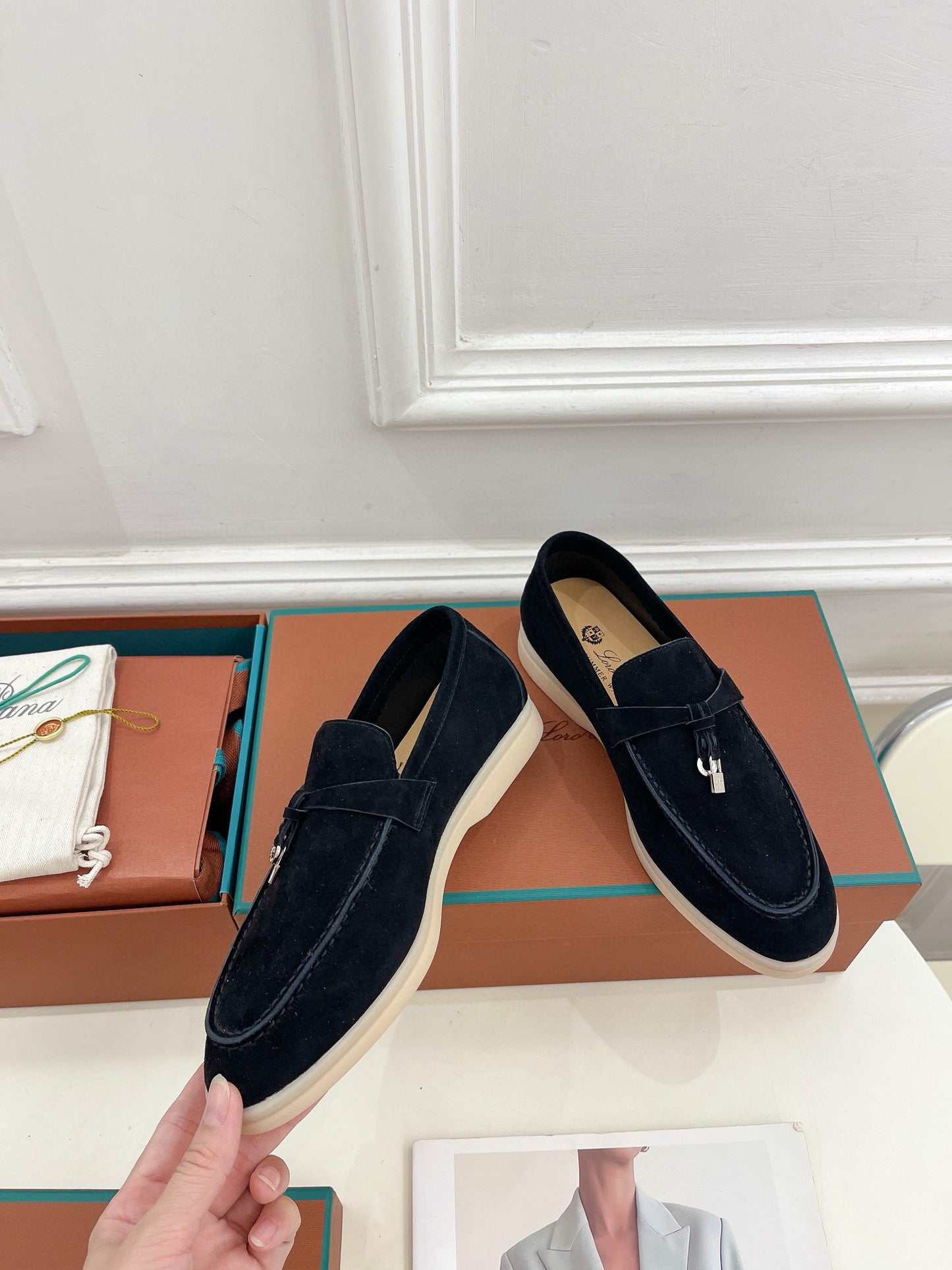 Loro Piana Summer Charms Walk Loafer