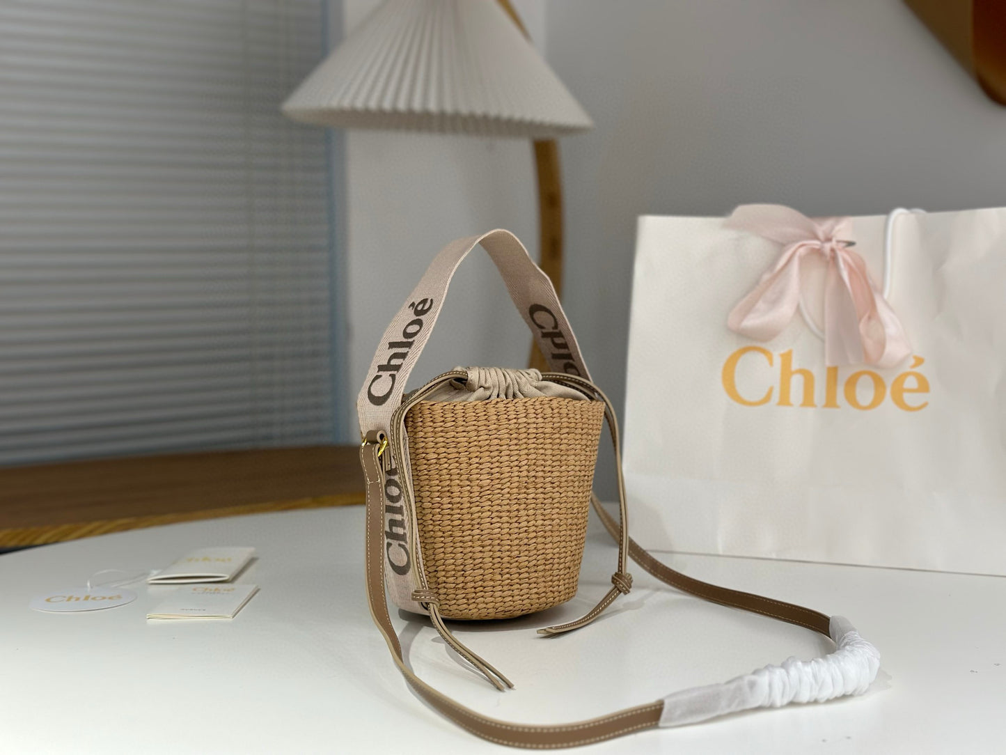 Chloe Small Woody Tote Bag