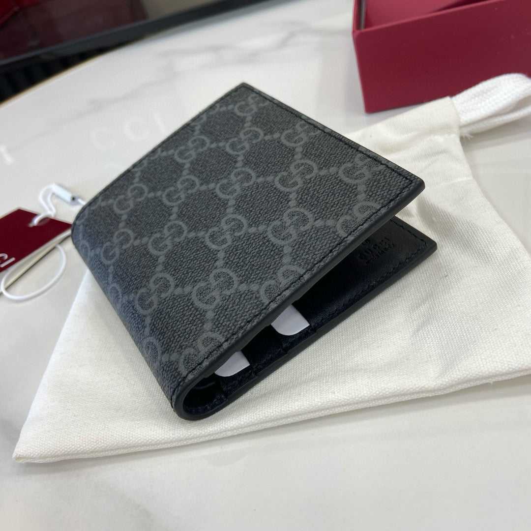 Gucci Gg Emblem Bi-Fold Wallet