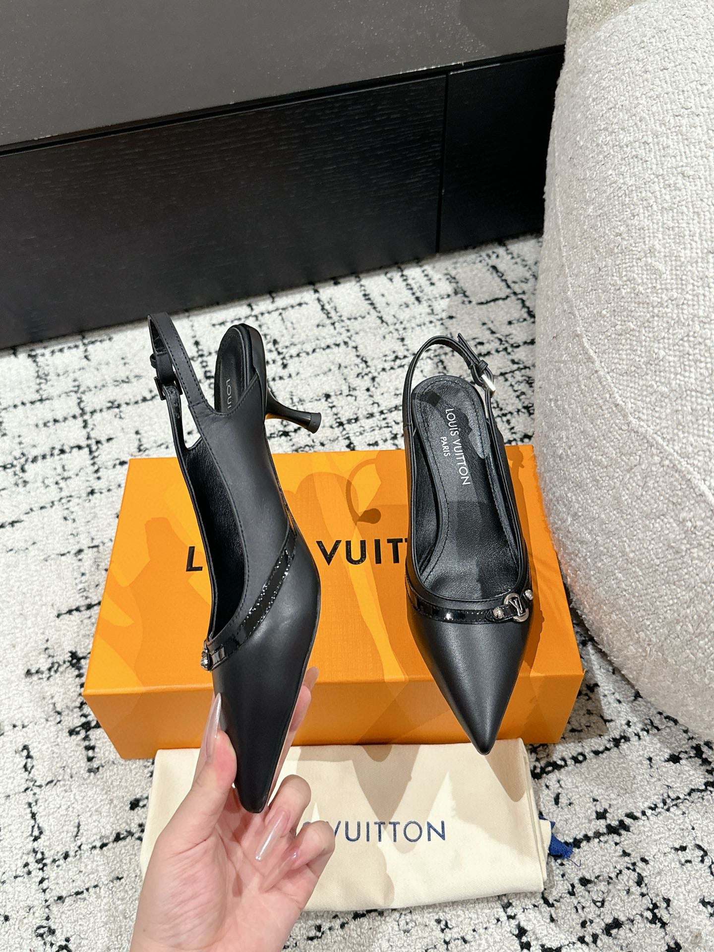 Louis Vuitton 6AM Slingback Pump
