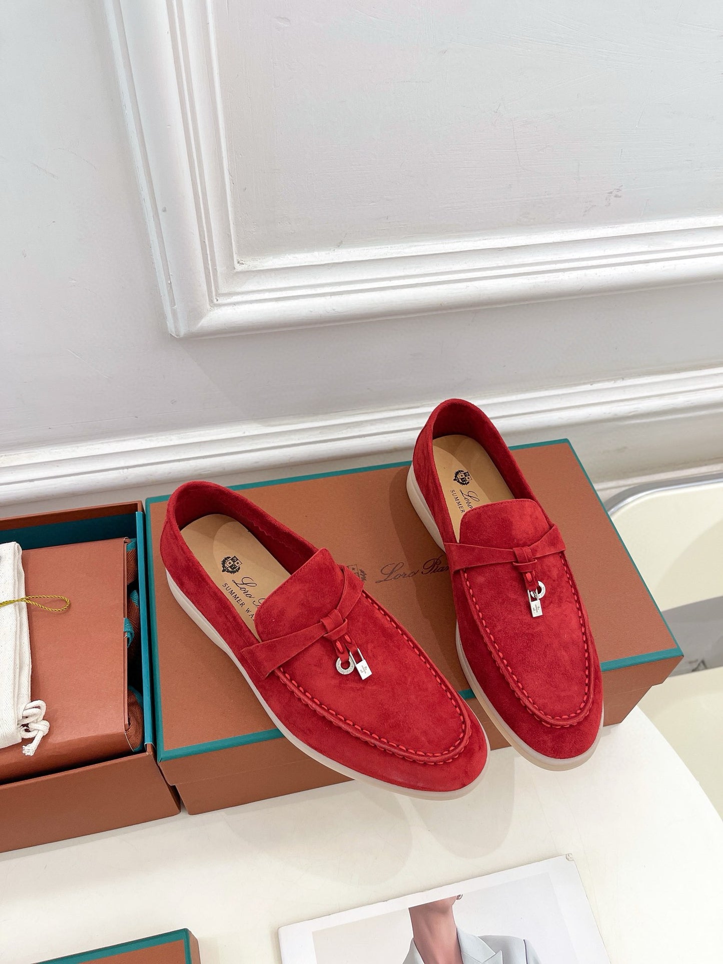 Loro Piana Summer Charms Walk Loafer