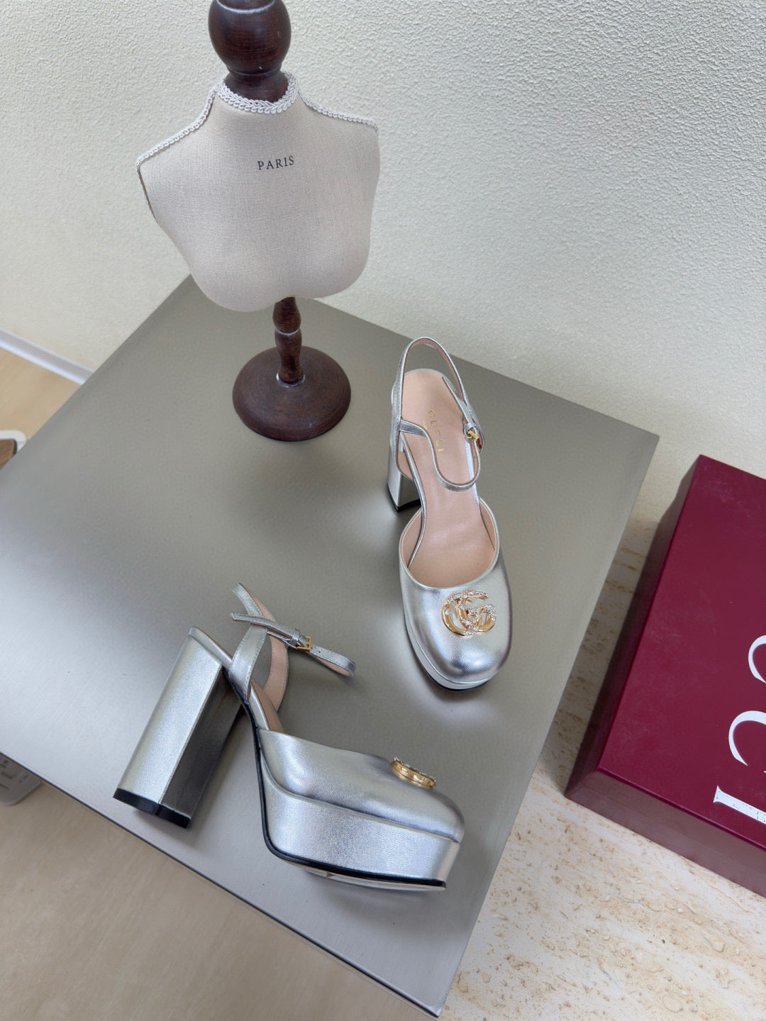 Gucci Gg Logo Platform