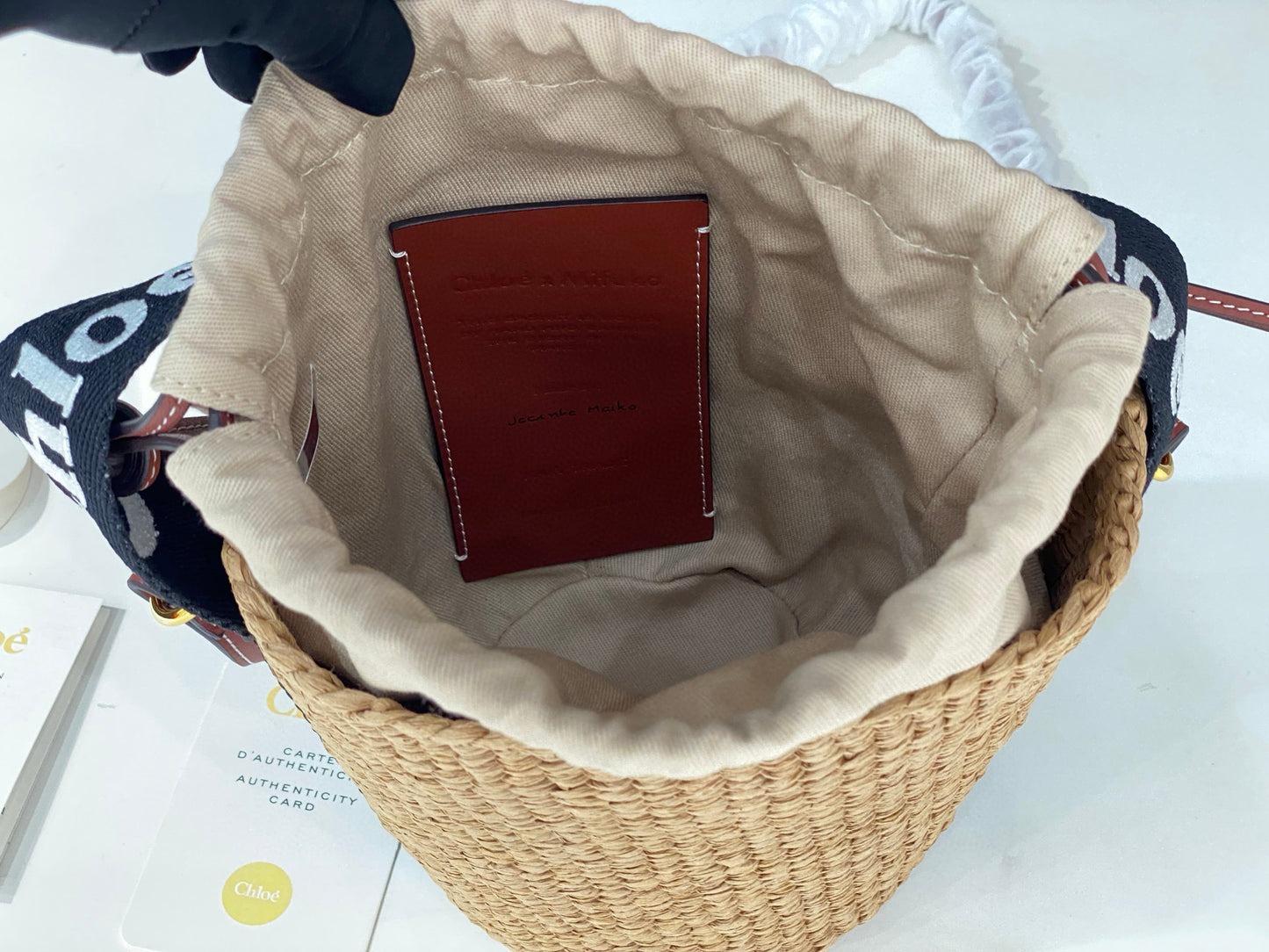 Chloe Small Woody Tote Bag