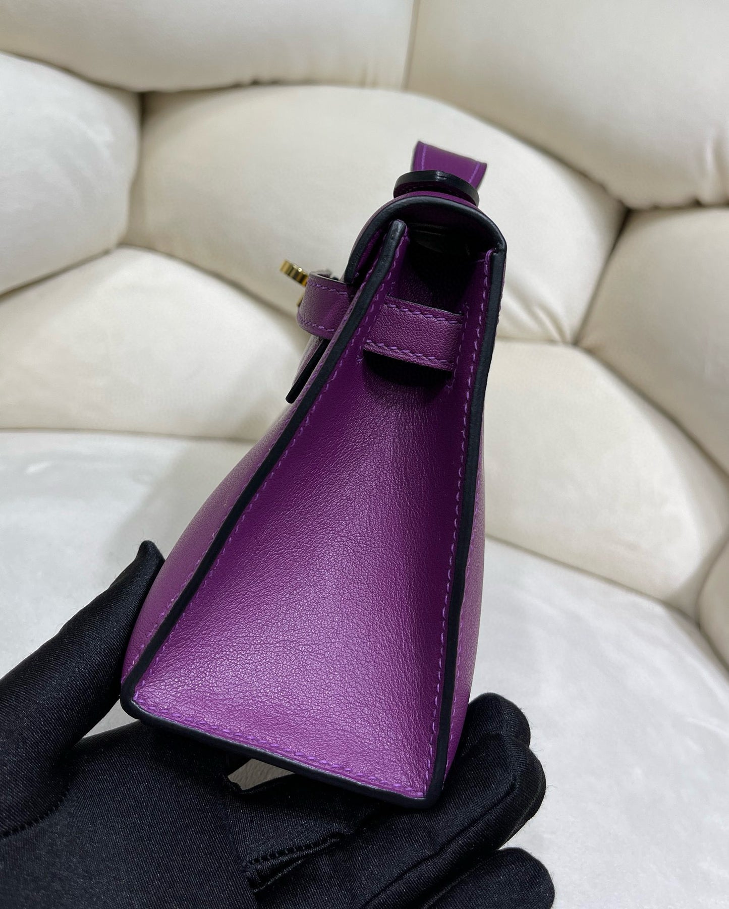 Hermes Kelly Pochette Swift