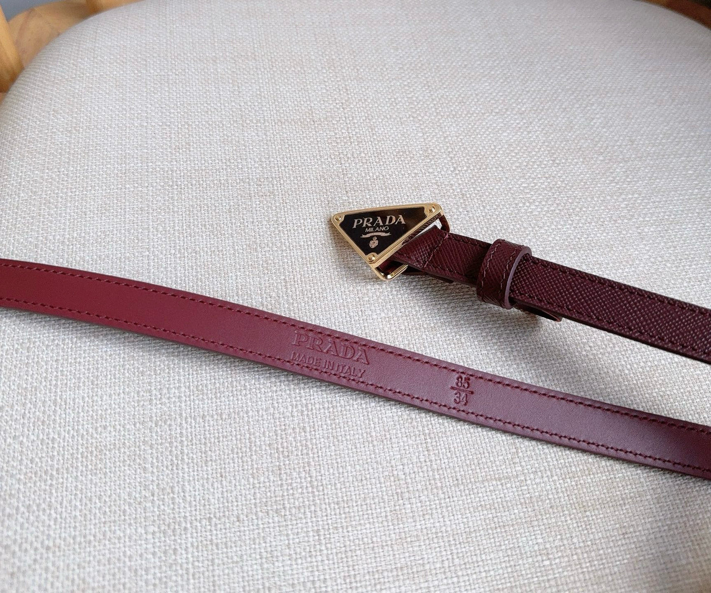 Saffiano Belt