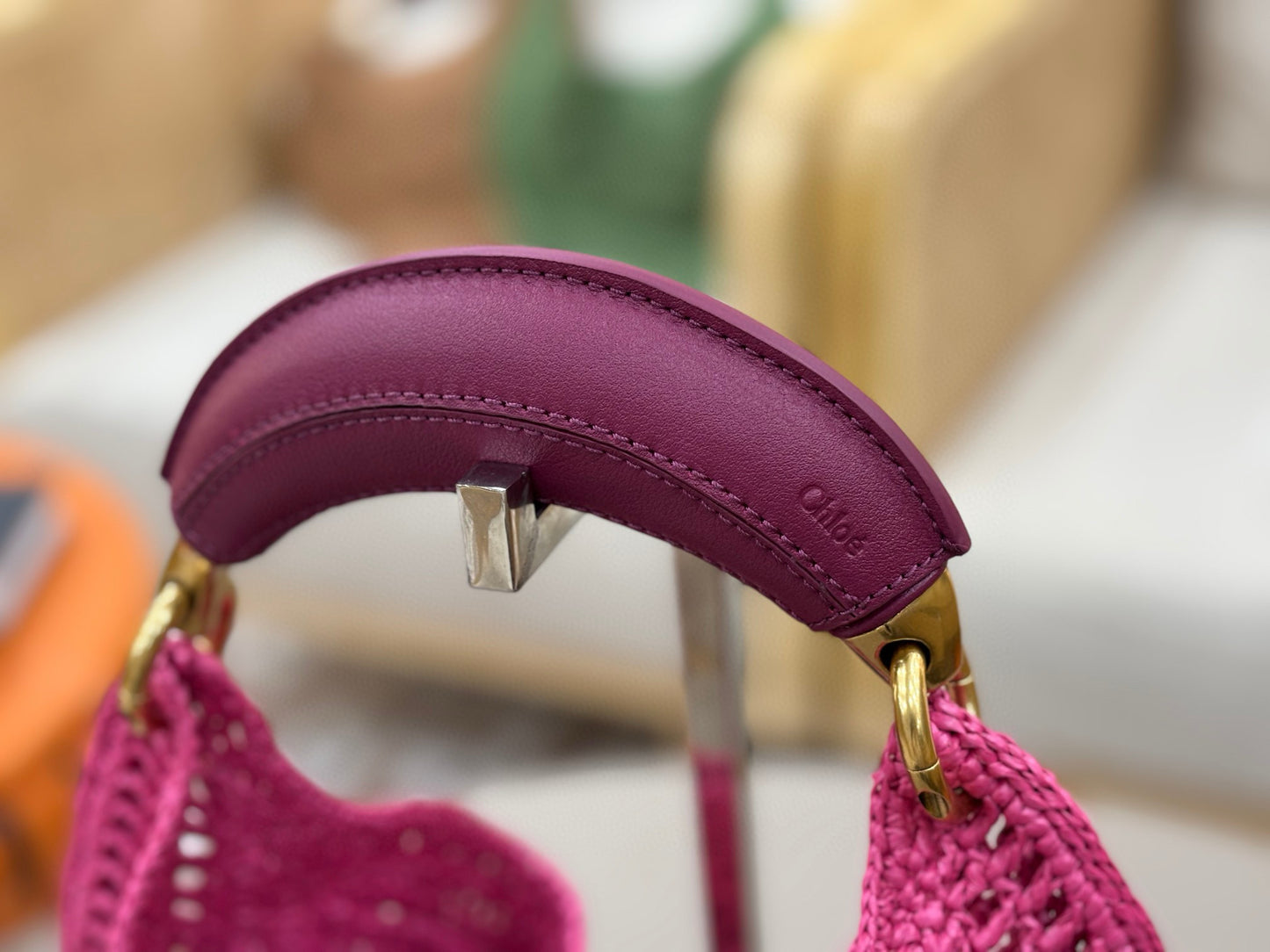 Chloe Summer Banana Hobo Bag