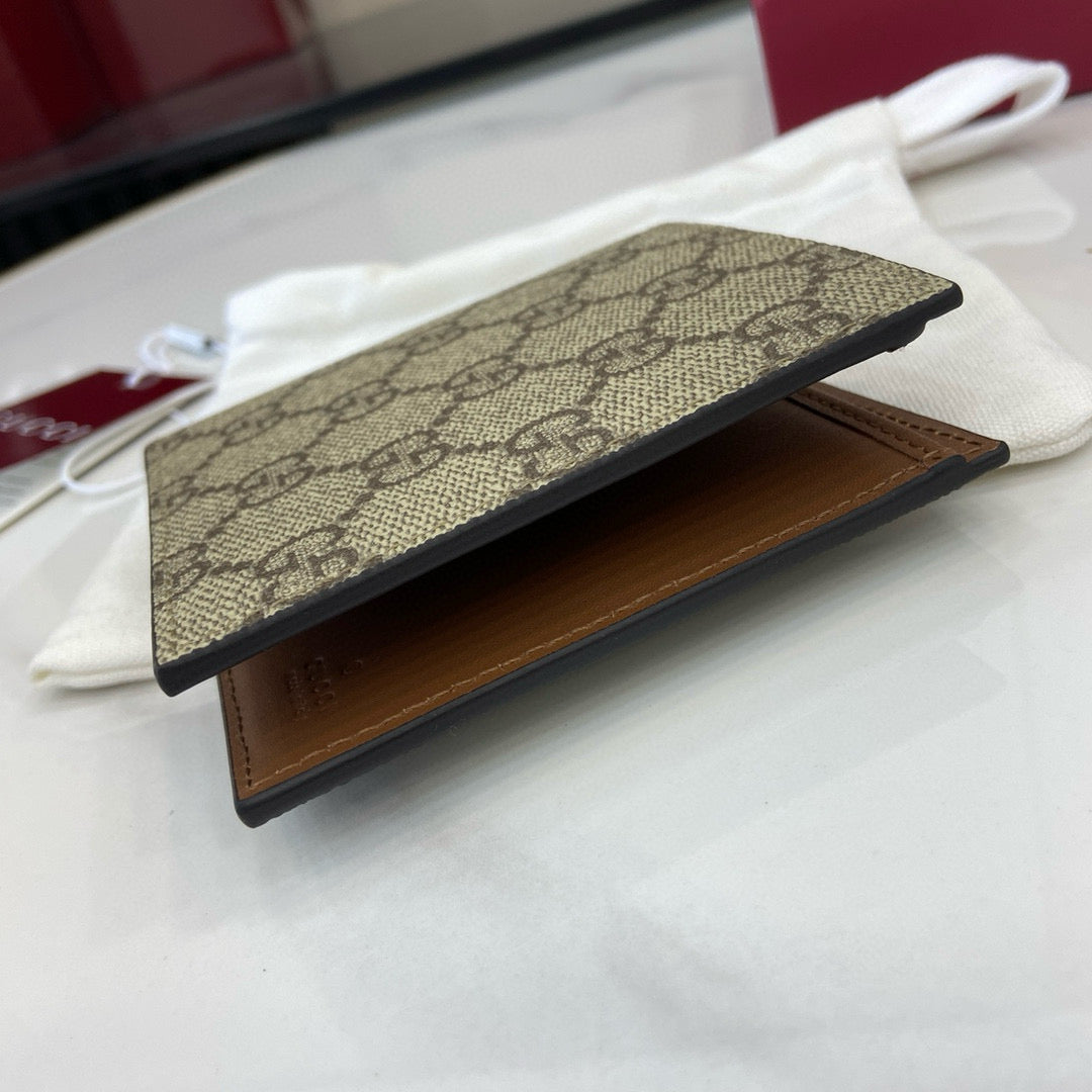 Gucci Gg Emblem Bi-Fold Wallet