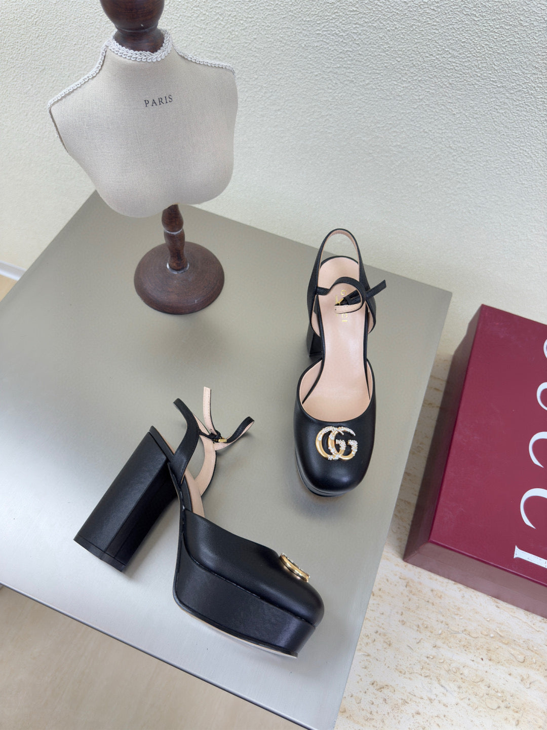 Gucci Gg Logo Platform