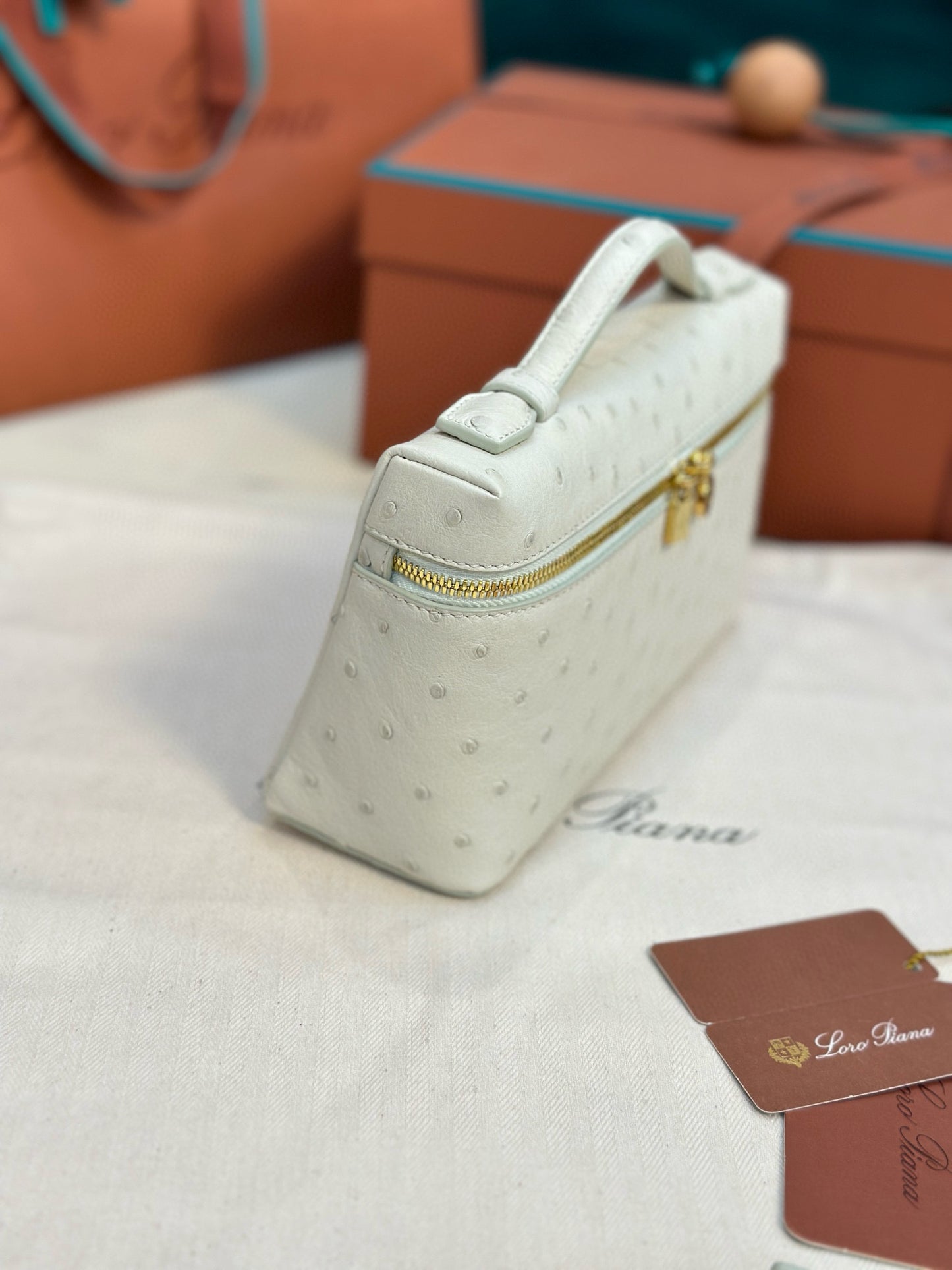 Loro Piana Extra Pocket L19 Ostrich