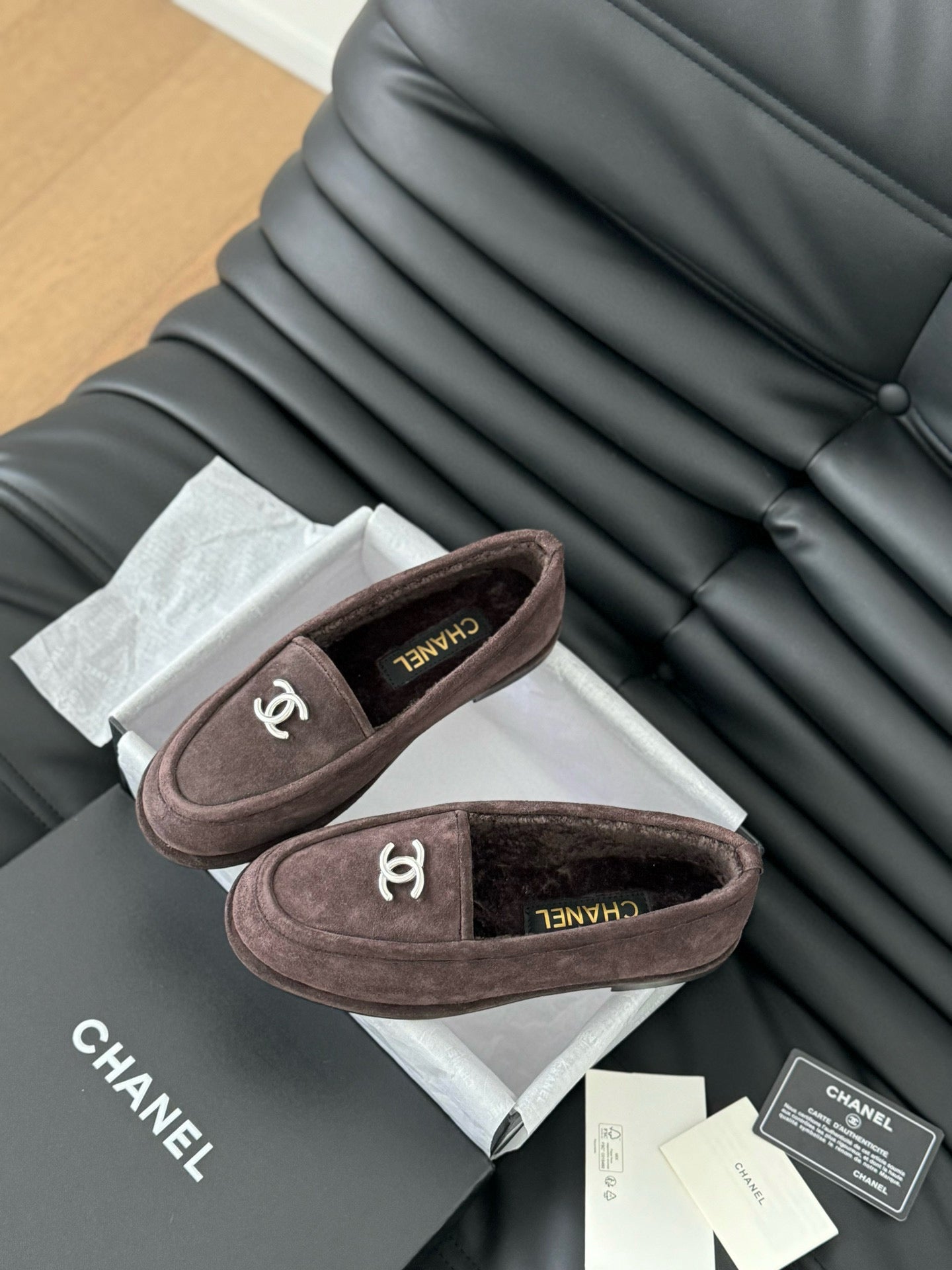 Chanel Suede Loafer