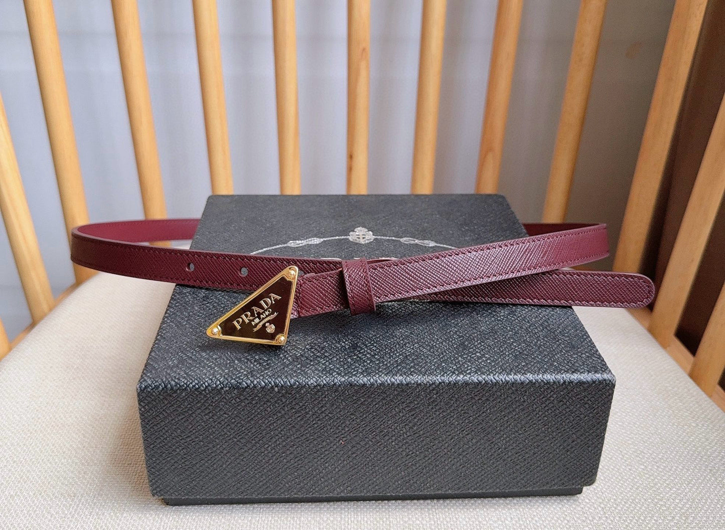 Saffiano Belt