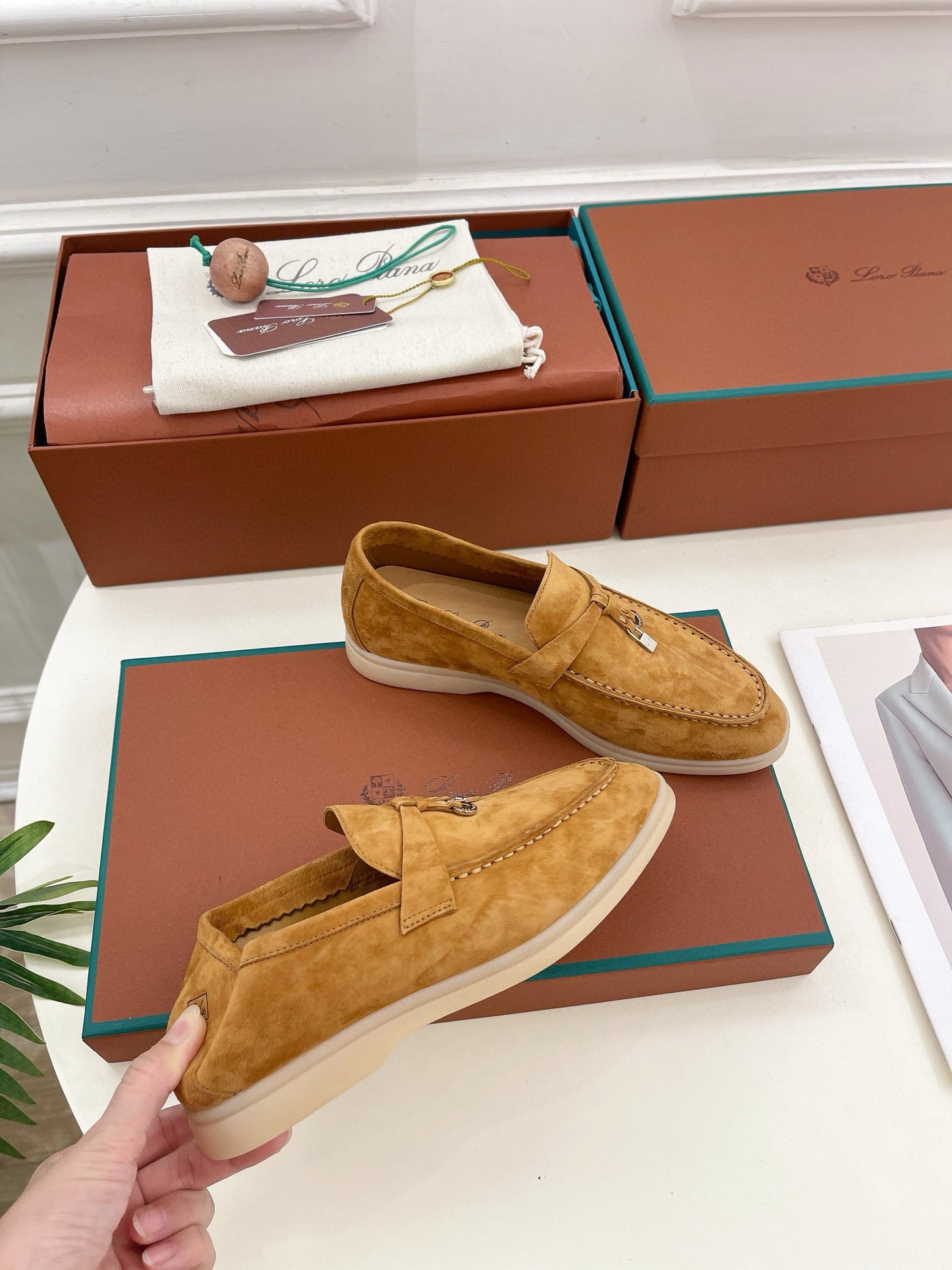 Loro Piana Summer Charms Walk Loafer