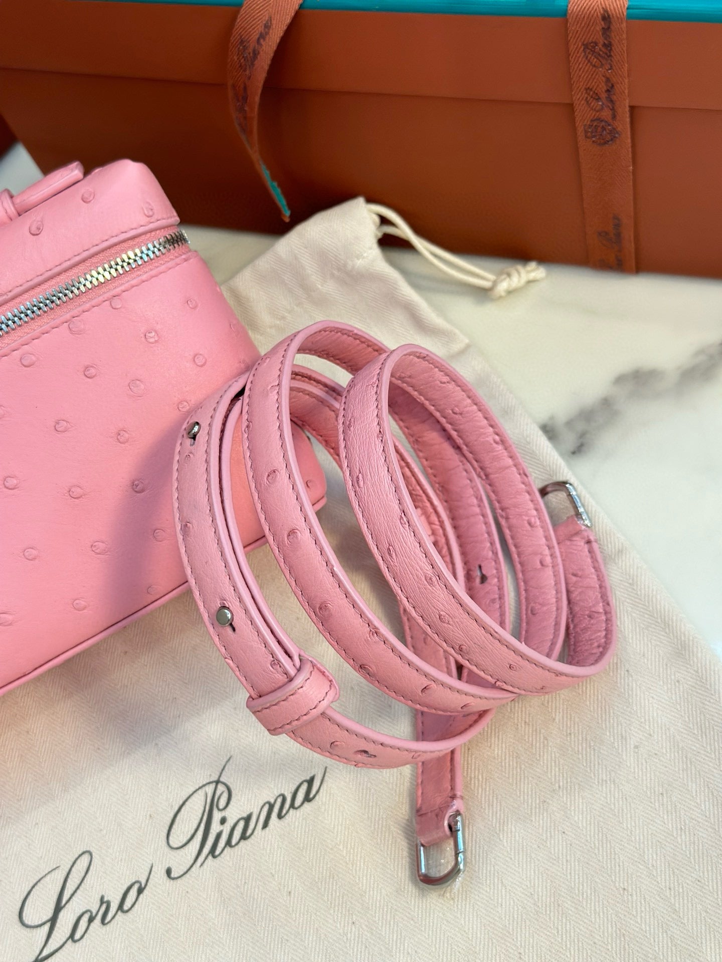 Loro Piana Extra Pocket L19 Ostrich