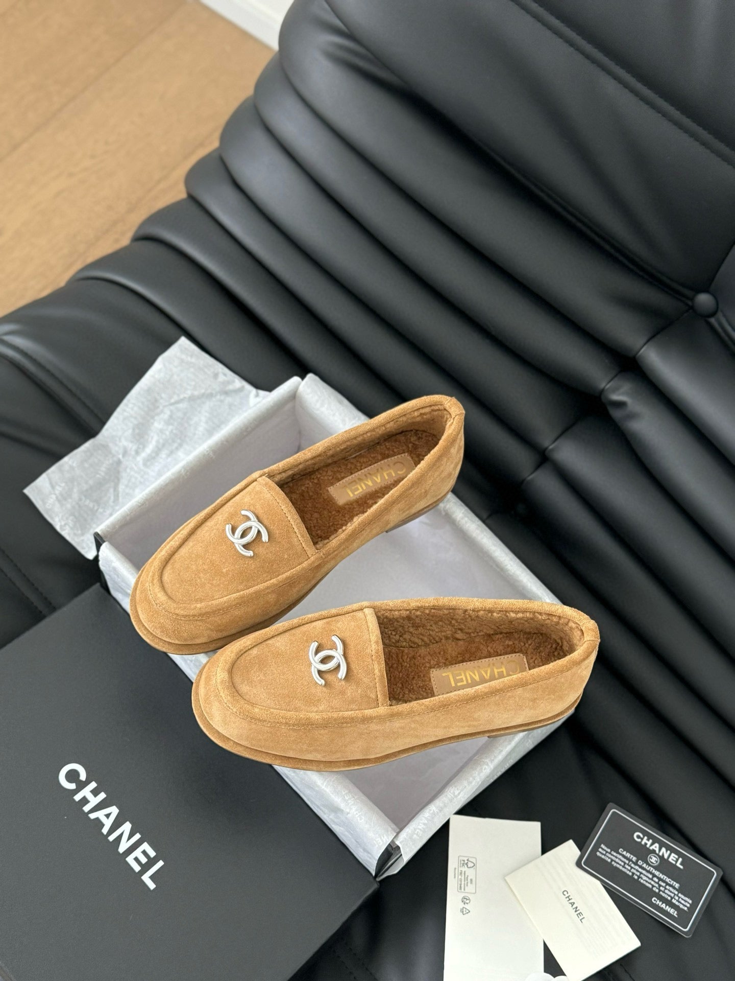 Chanel Suede Loafer
