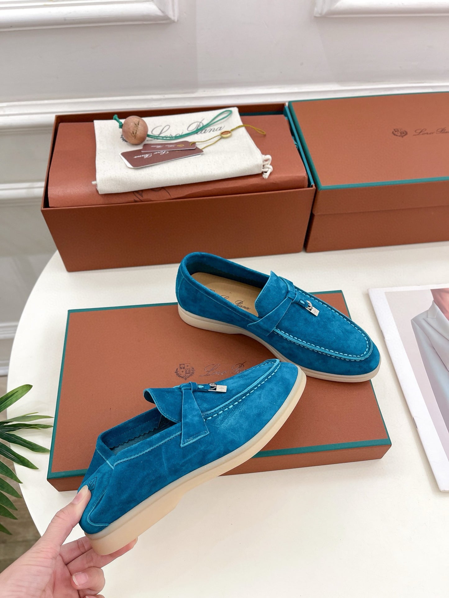 Loro Piana Summer Charms Walk Loafer