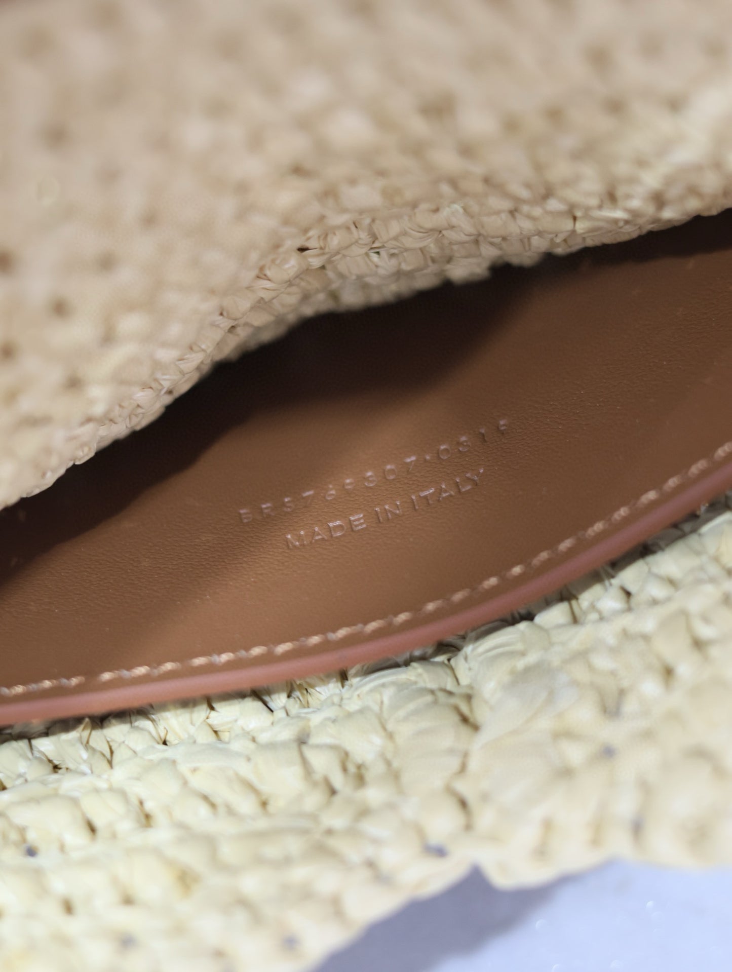 Yves Saint Laurent Cassandre Raffia Pouch