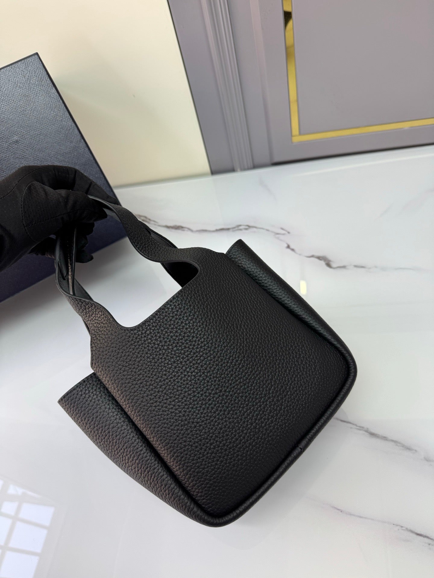 Leather Mini Handbag