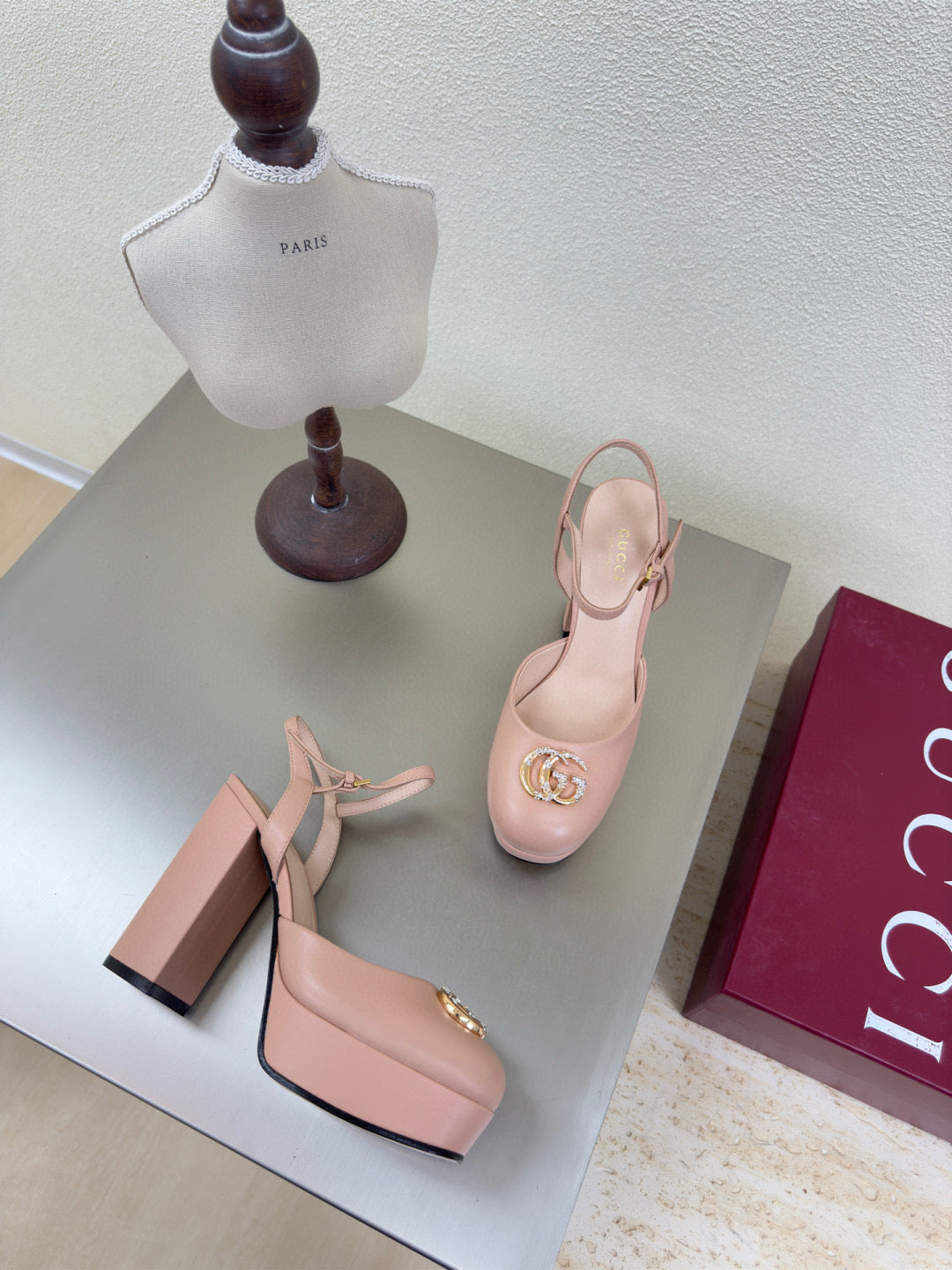 Gucci Gg Logo Platform