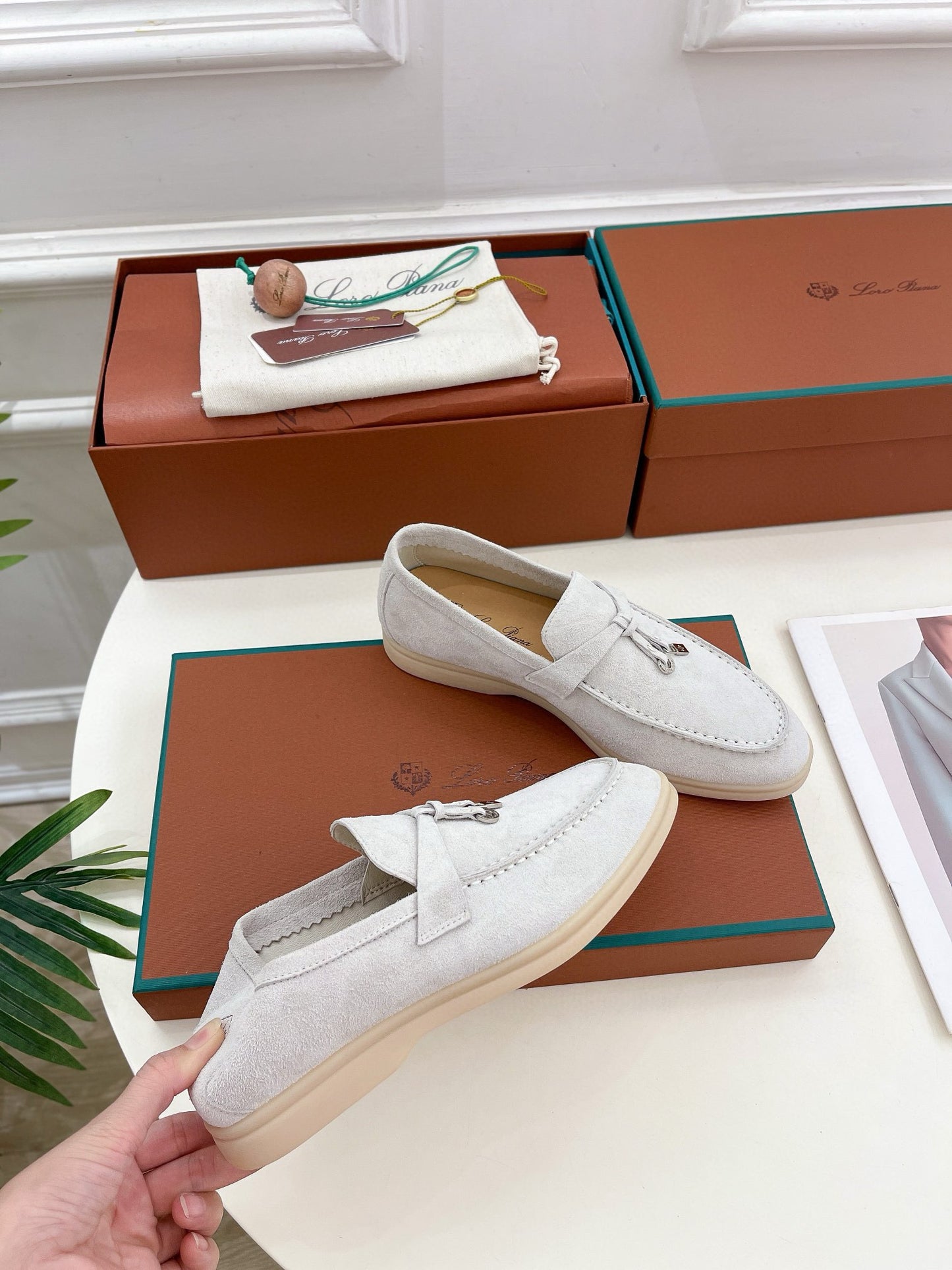 Loro Piana Summer Charms Walk Loafer