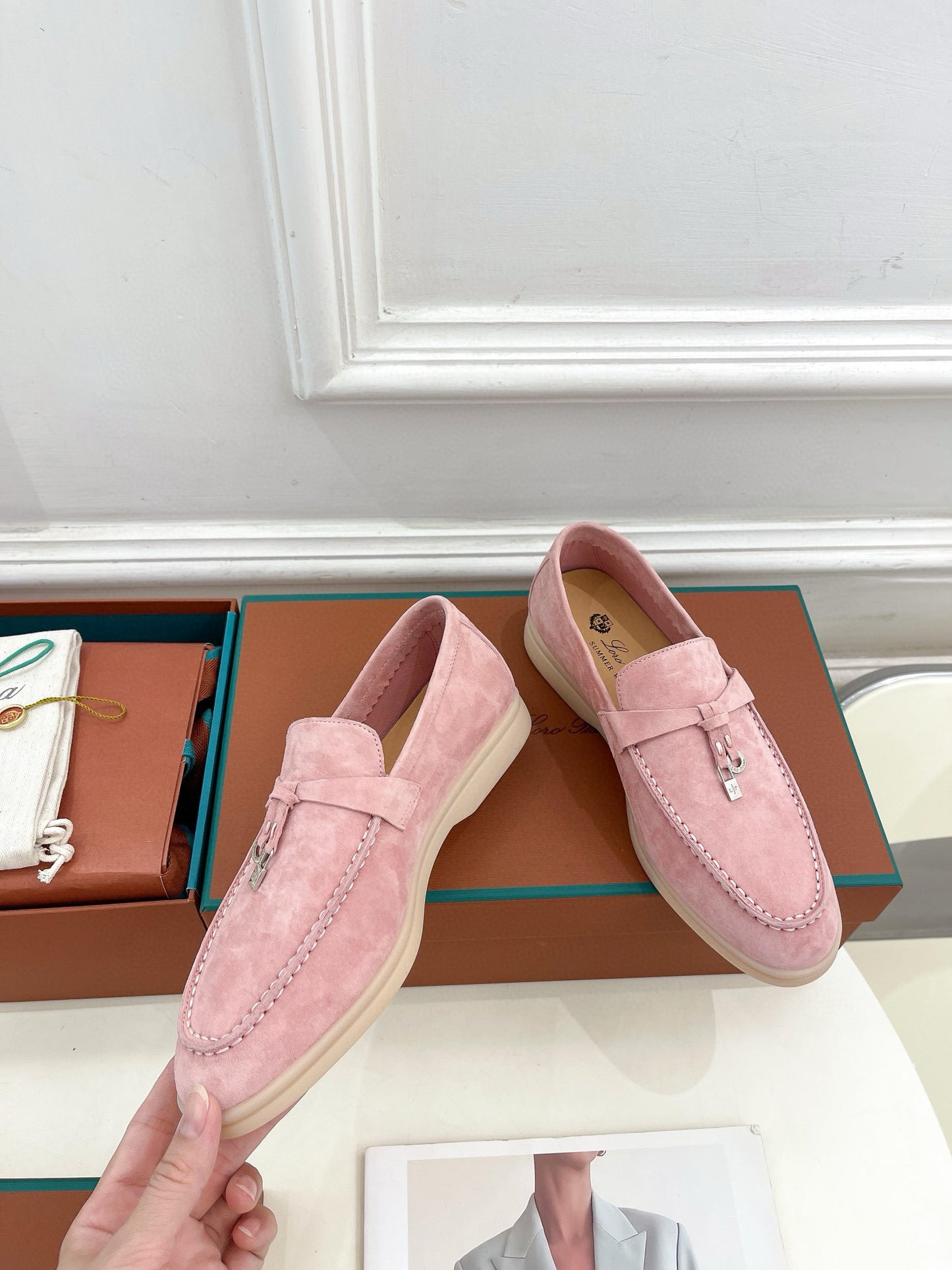 Loro Piana Summer Charms Walk Loafer