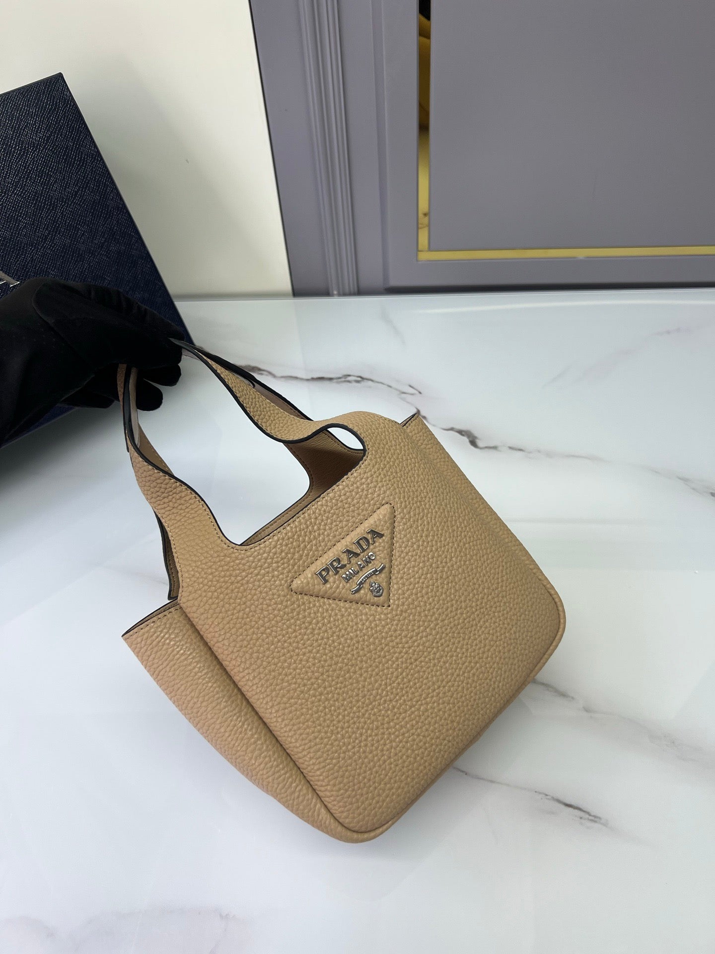 Leather Mini Handbag